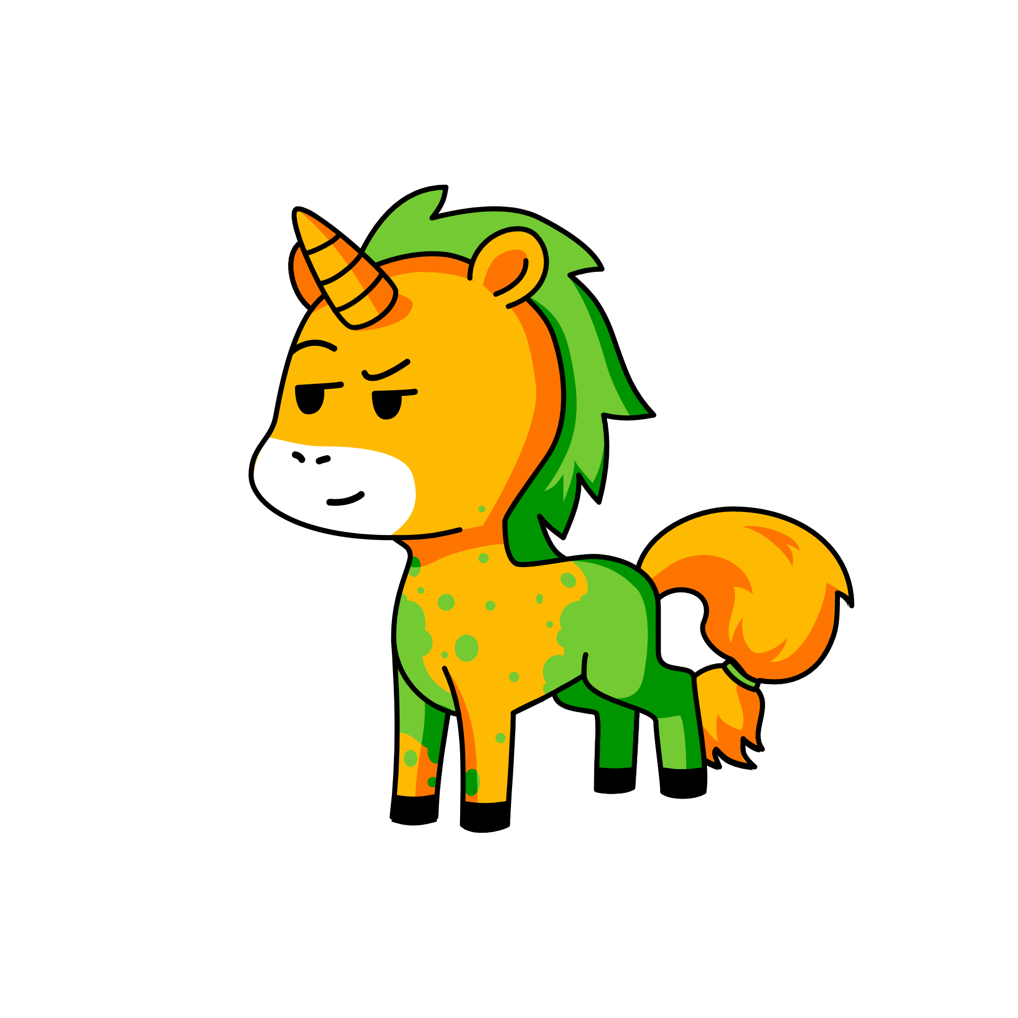 carrot, the unicorn