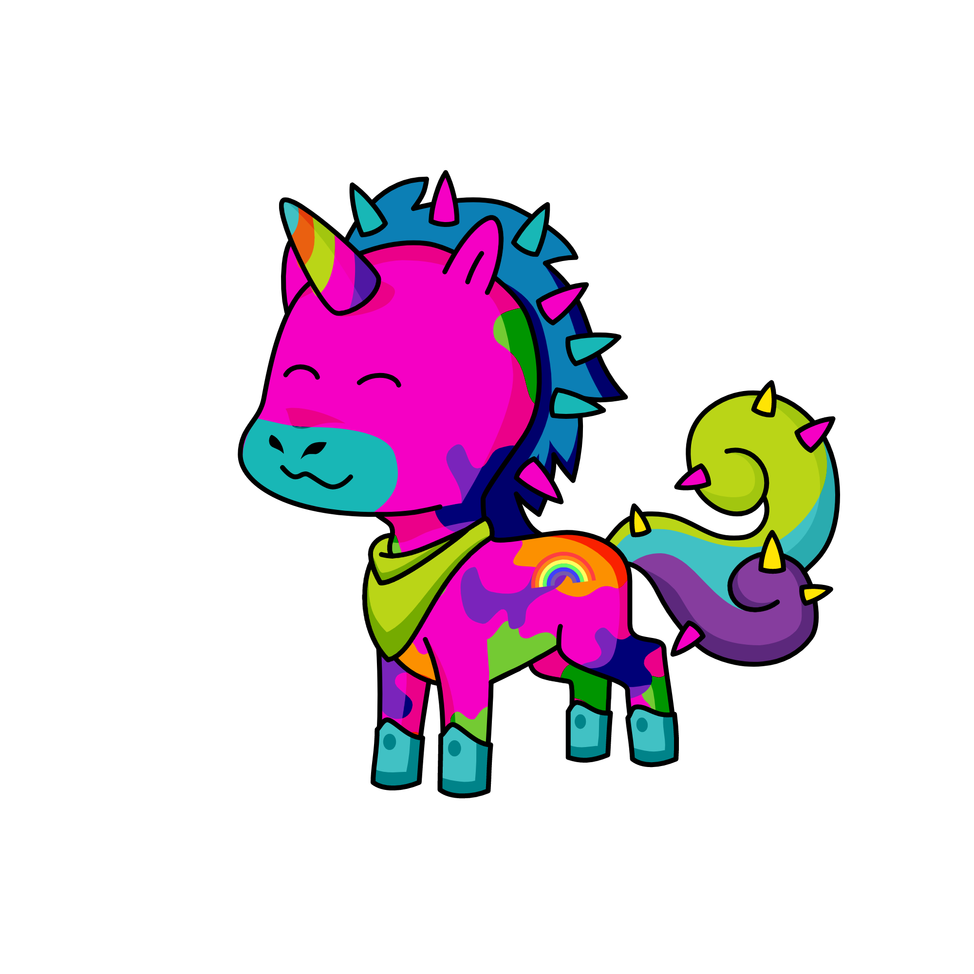 rainybow, the unicorn