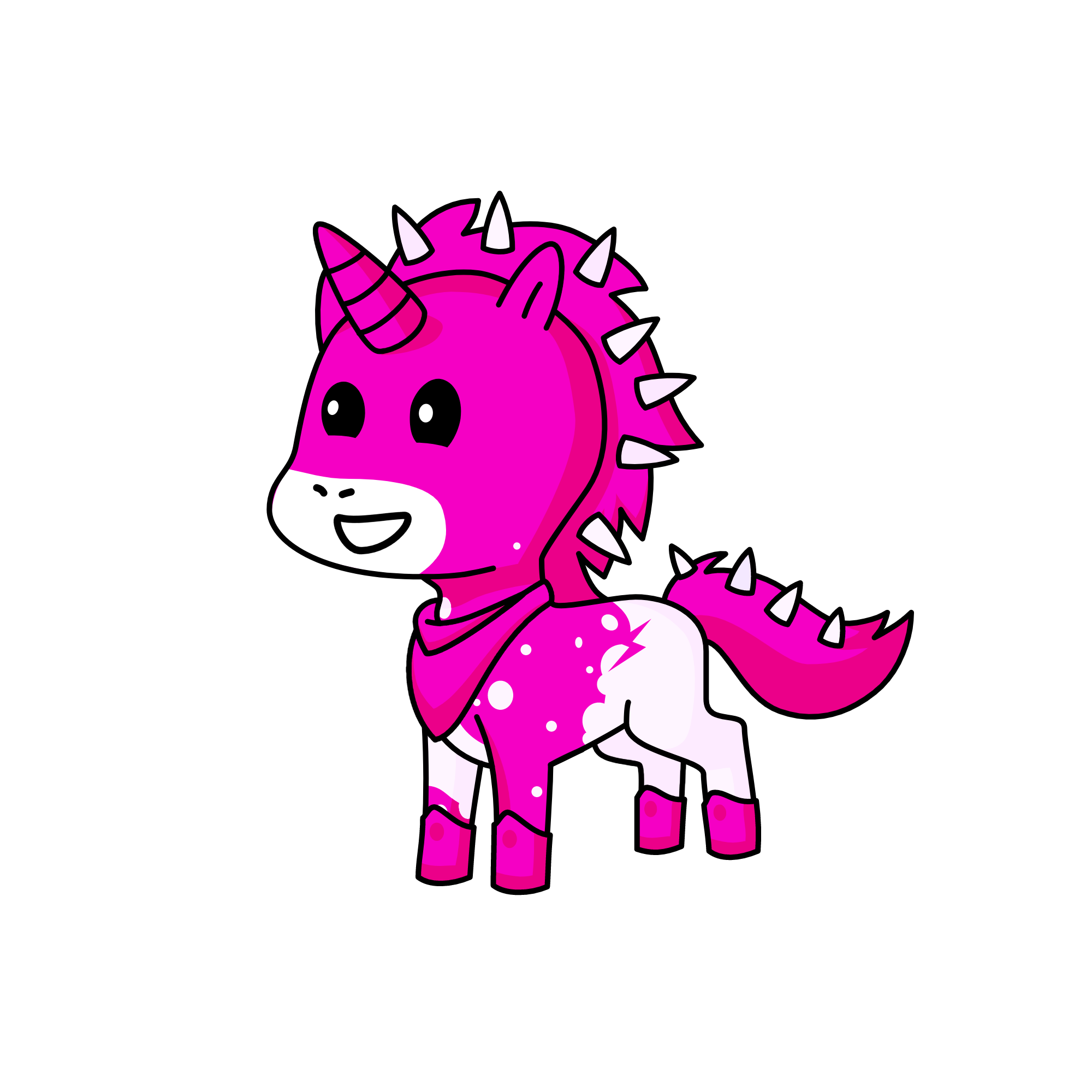 pinky, the unicorn