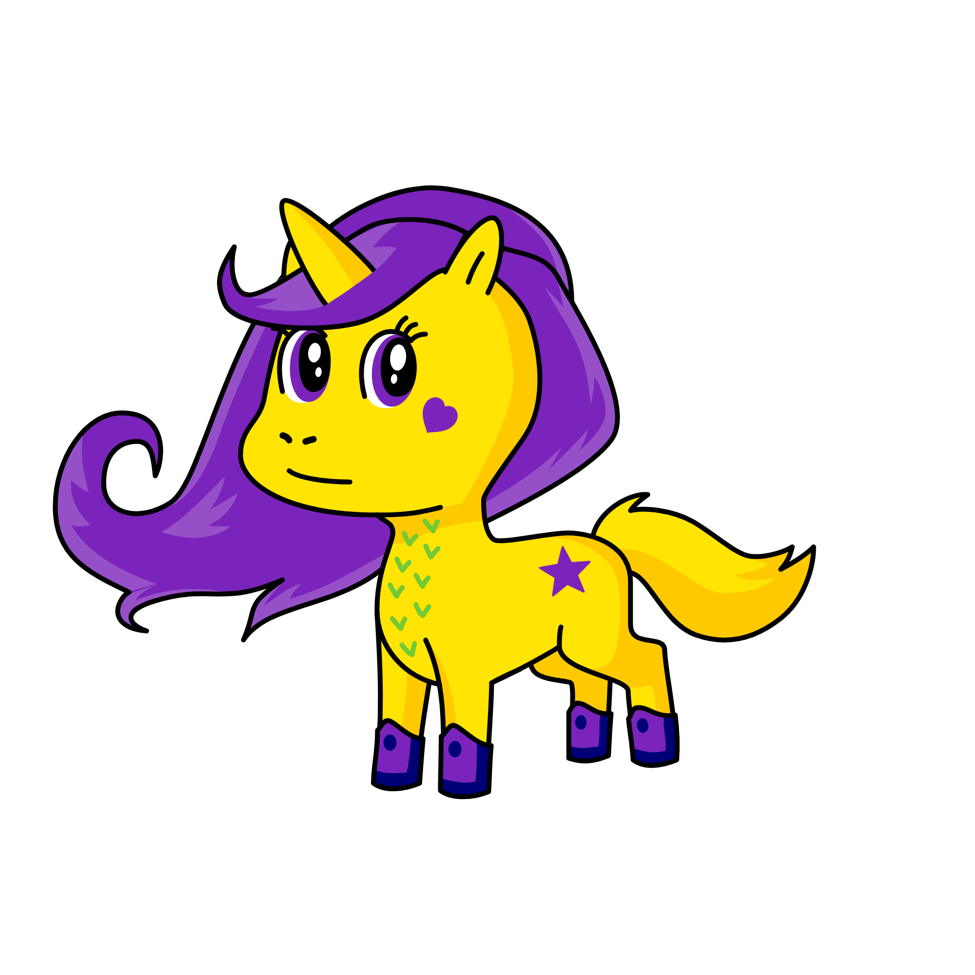 Sour, the unicorn
