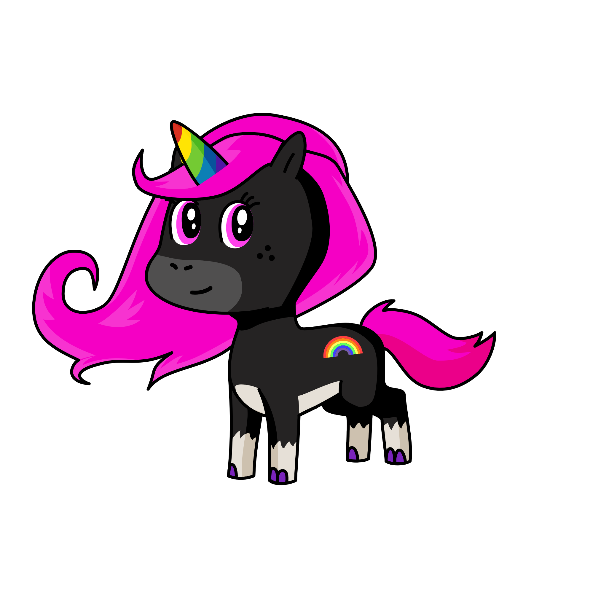 awesome, the unicorn