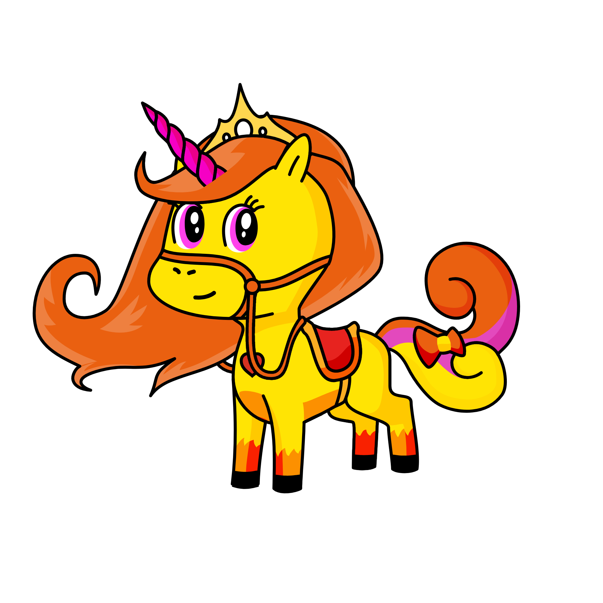 PRINCESS SHINE, the unicorn