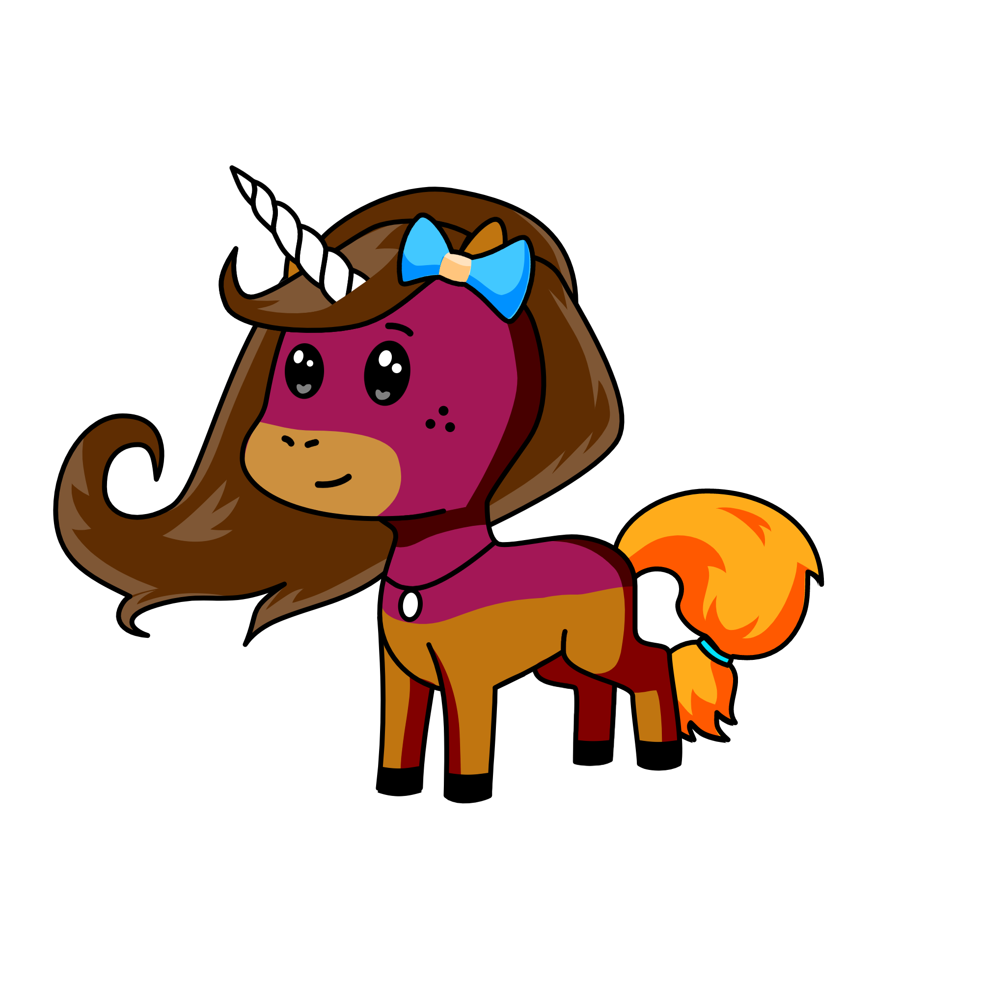 Lisa, the unicorn