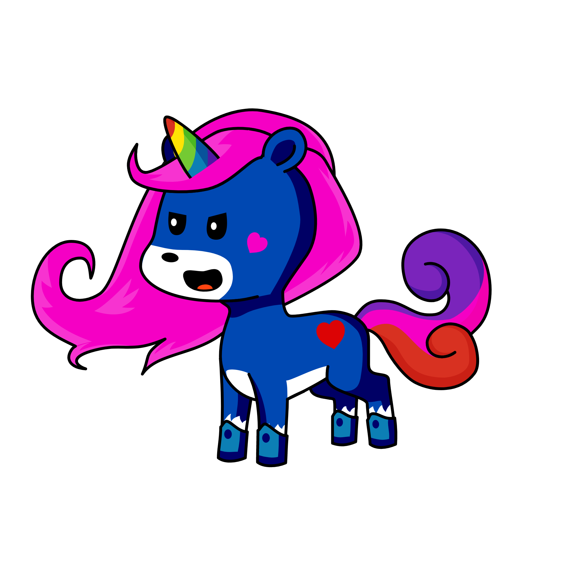 I Will Kill Puffcake And Lilly!, the unicorn