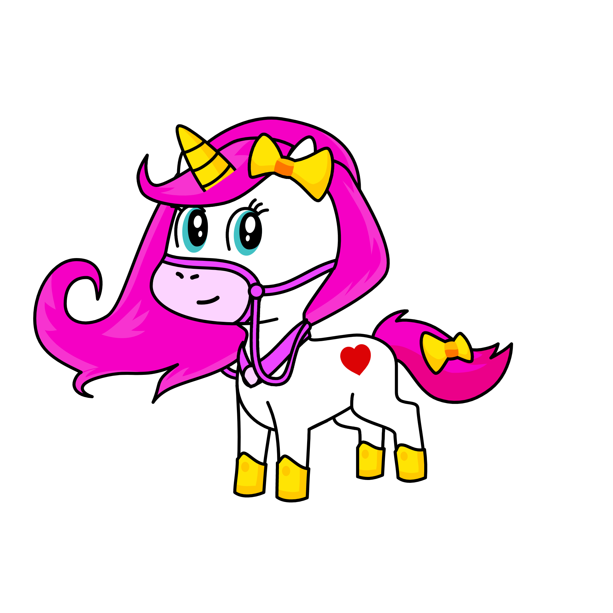 Lilly, the unicorn