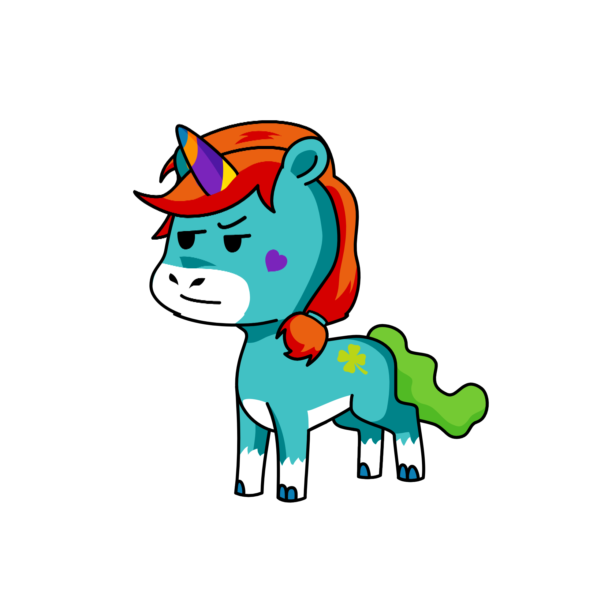 Don't Eat This Guy, the unicorn