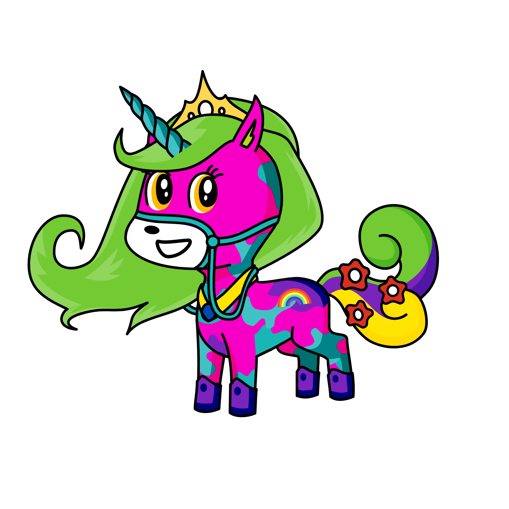 Fox, the unicorn