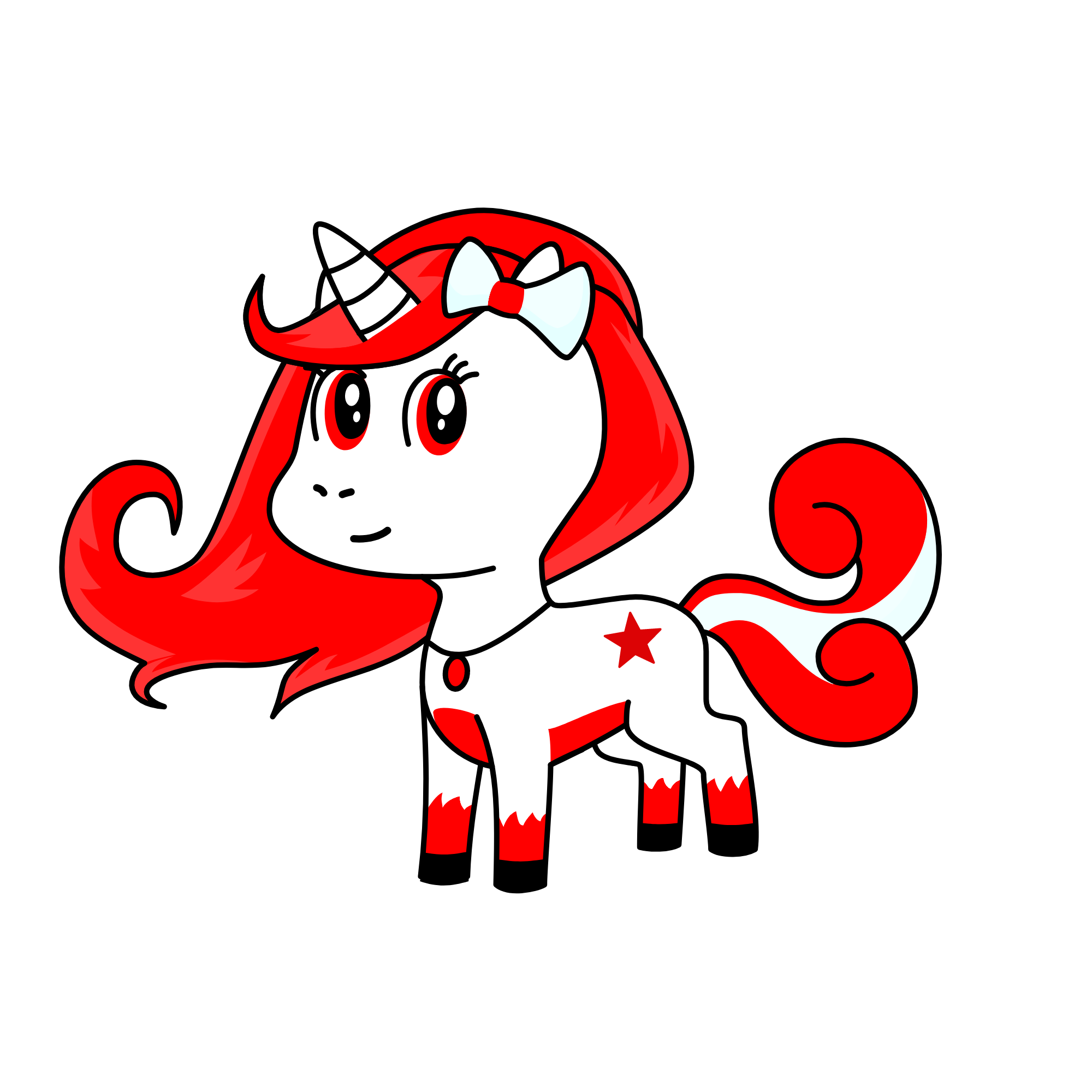 audrey, the unicorn