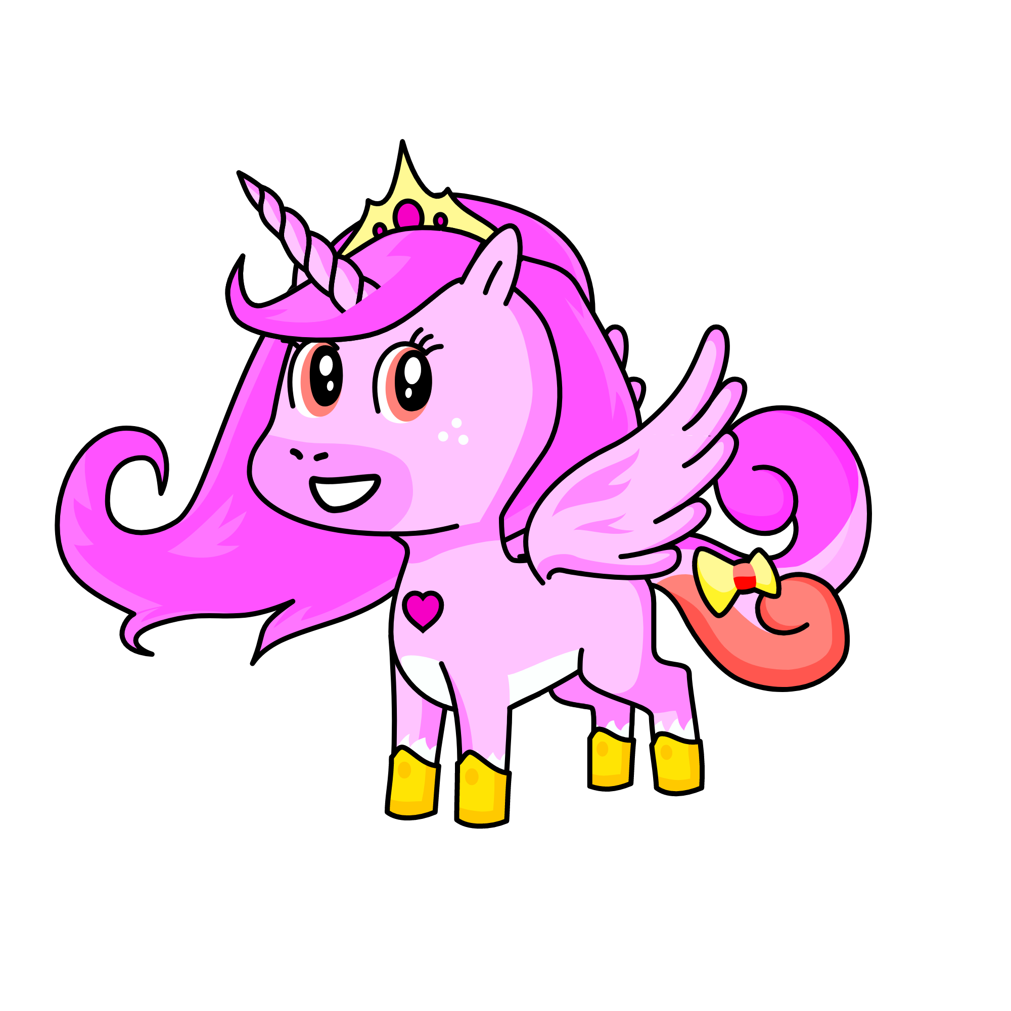 Queen Misty, the unicorn