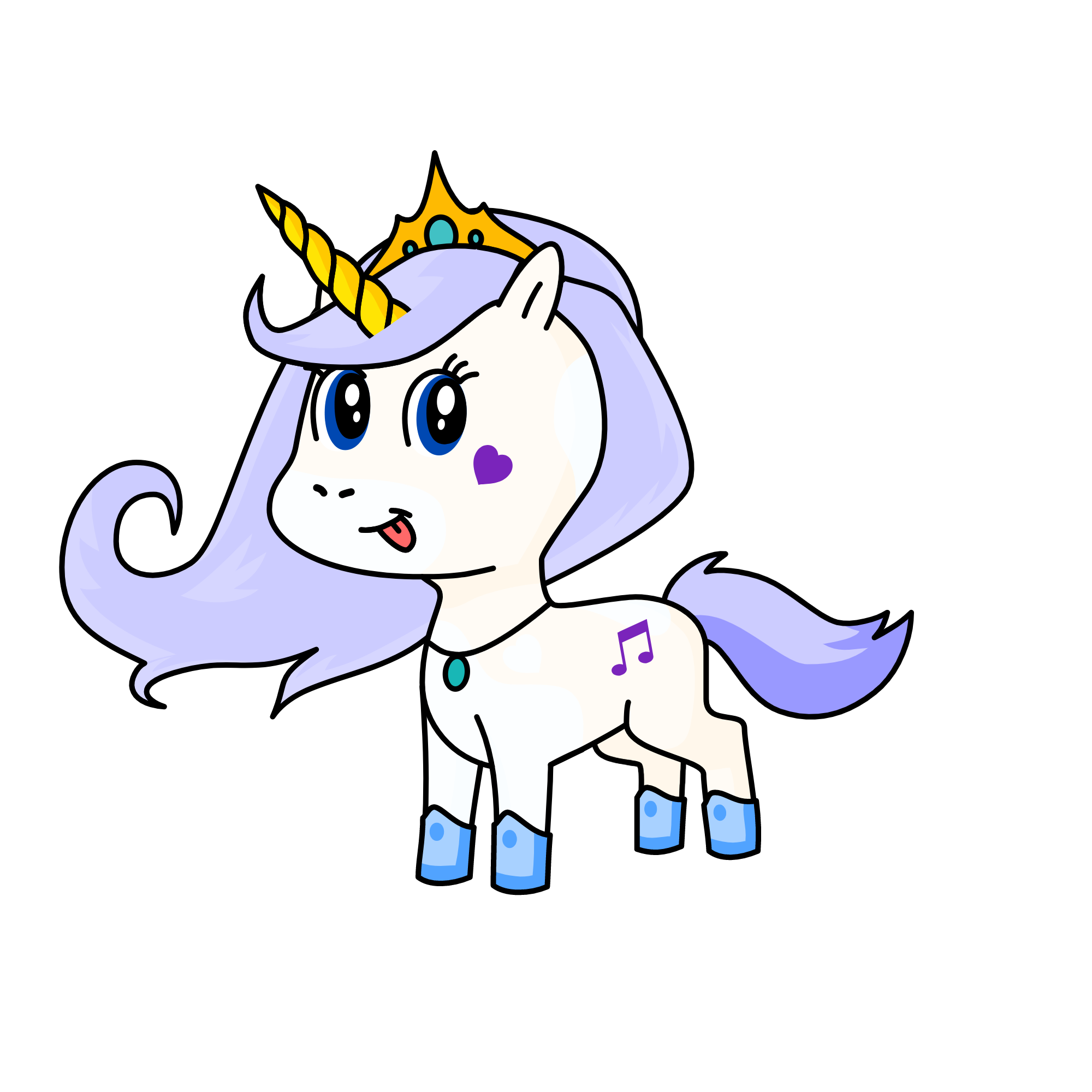 Moo Unicorn, the unicorn