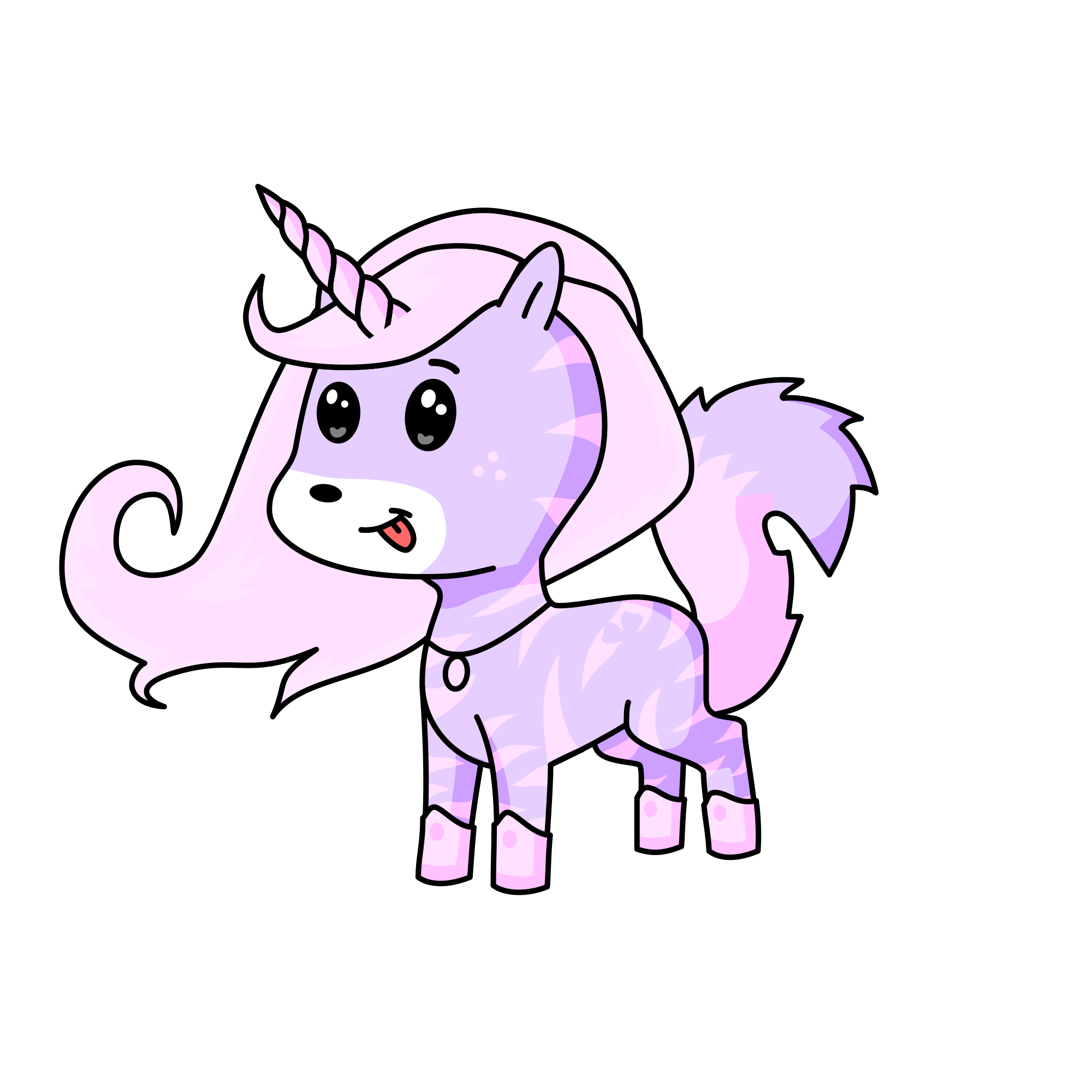 COTTON CANDY🍬, the unicorn