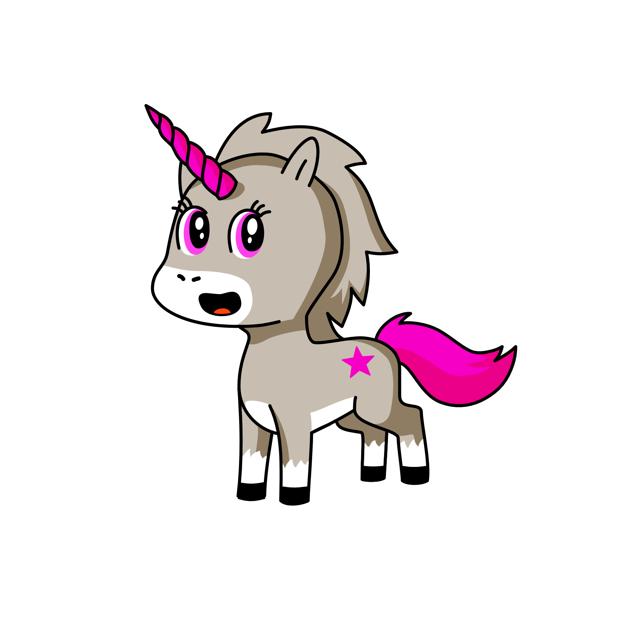 Starlight, the unicorn