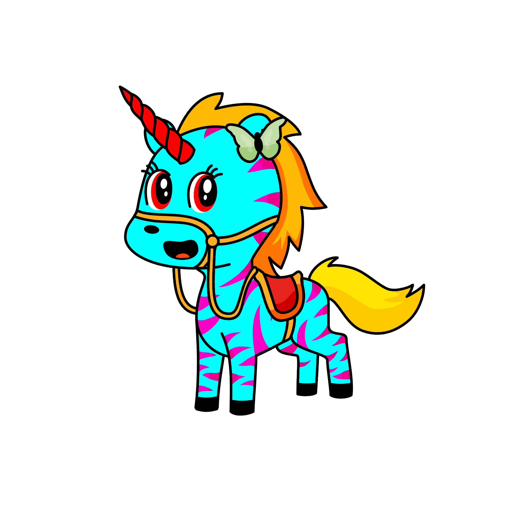 Sweety, the unicorn