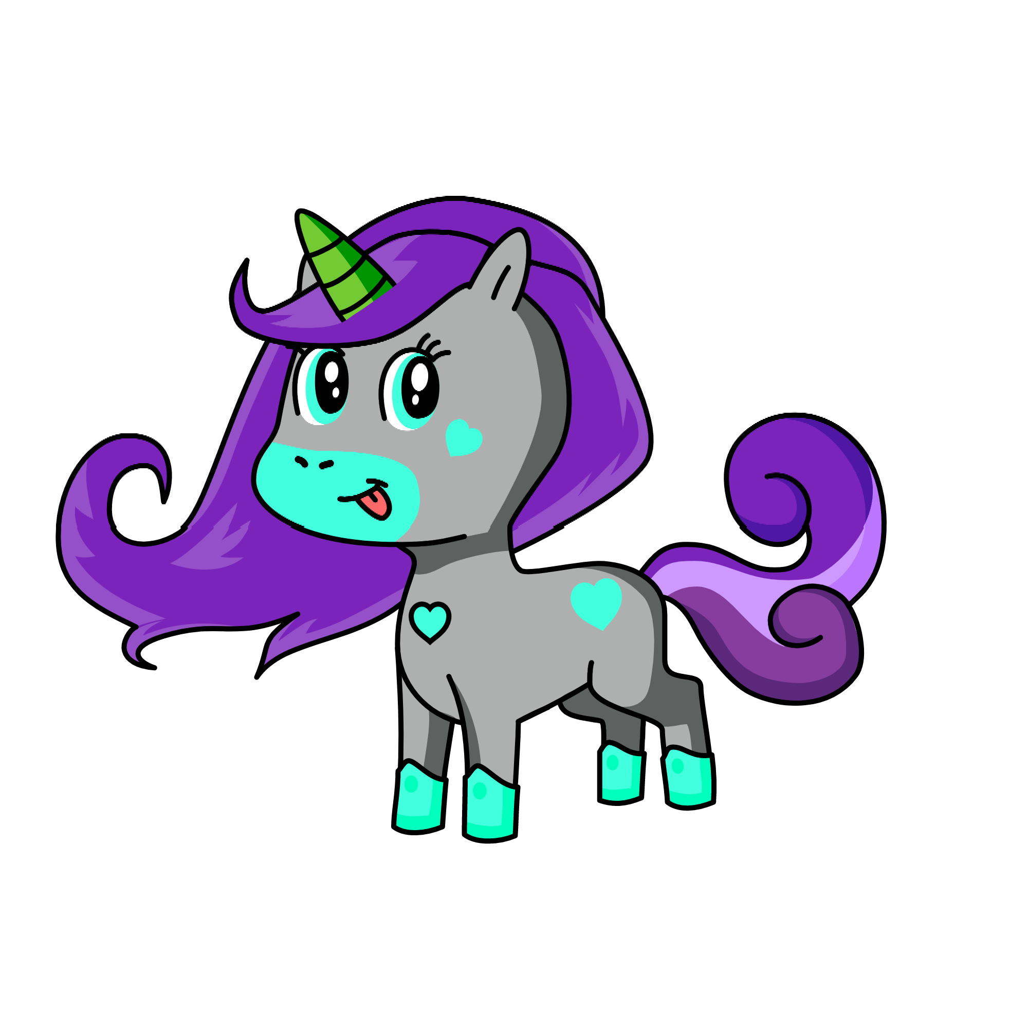 Tea Lehecinth Cleo, the unicorn