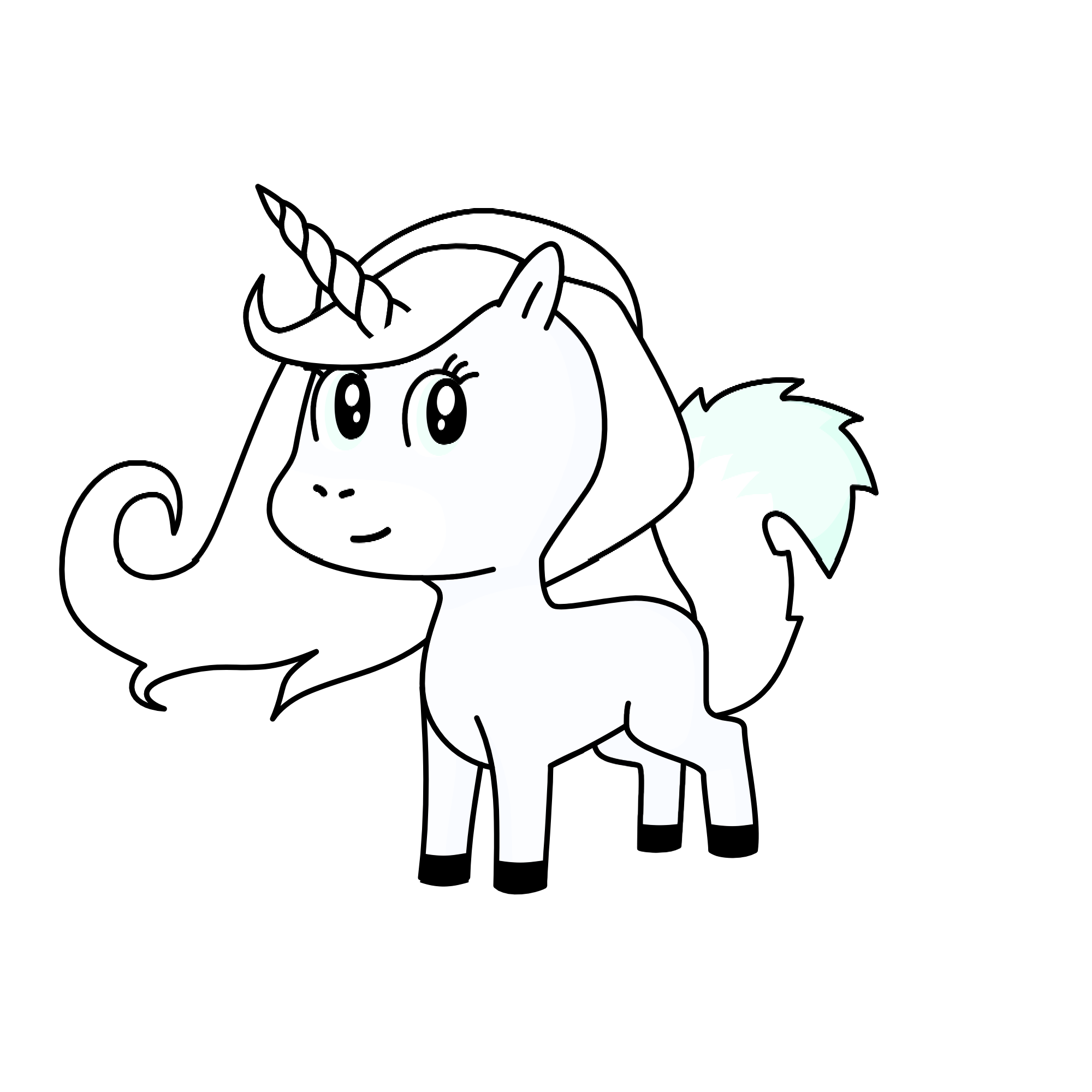 Yuetg, the unicorn