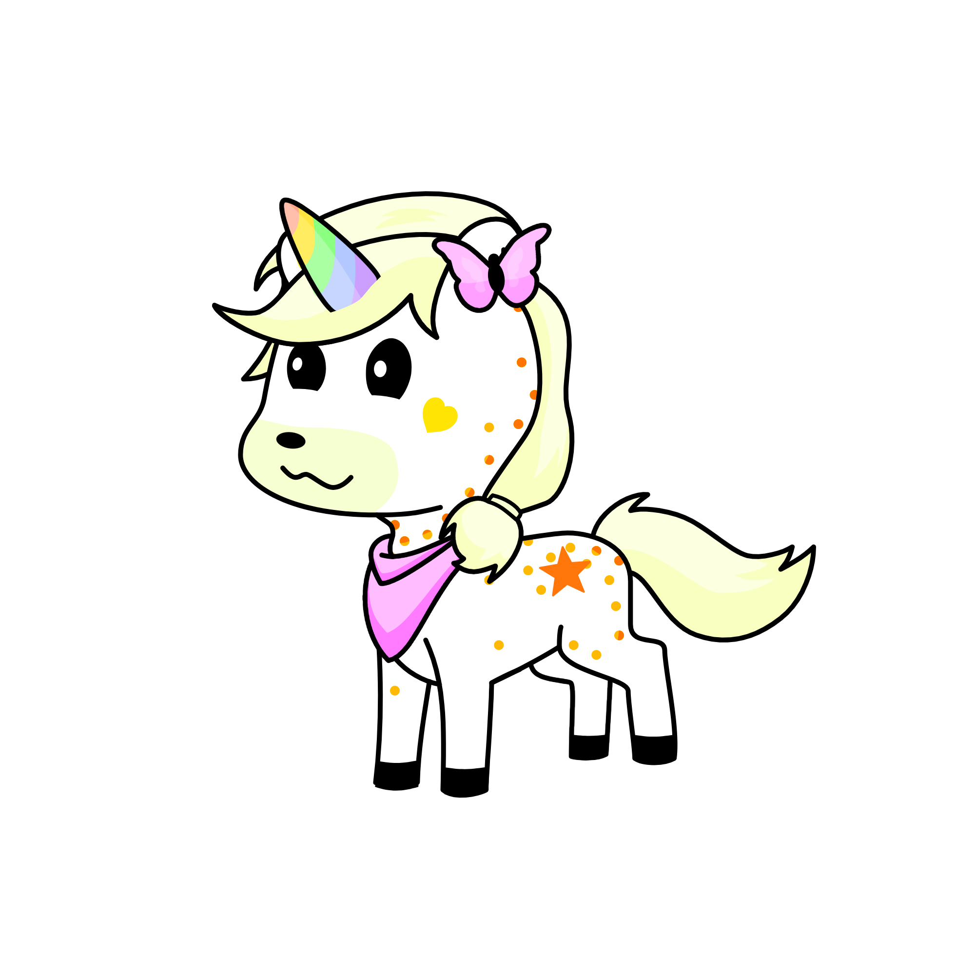 Sunny, the unicorn
