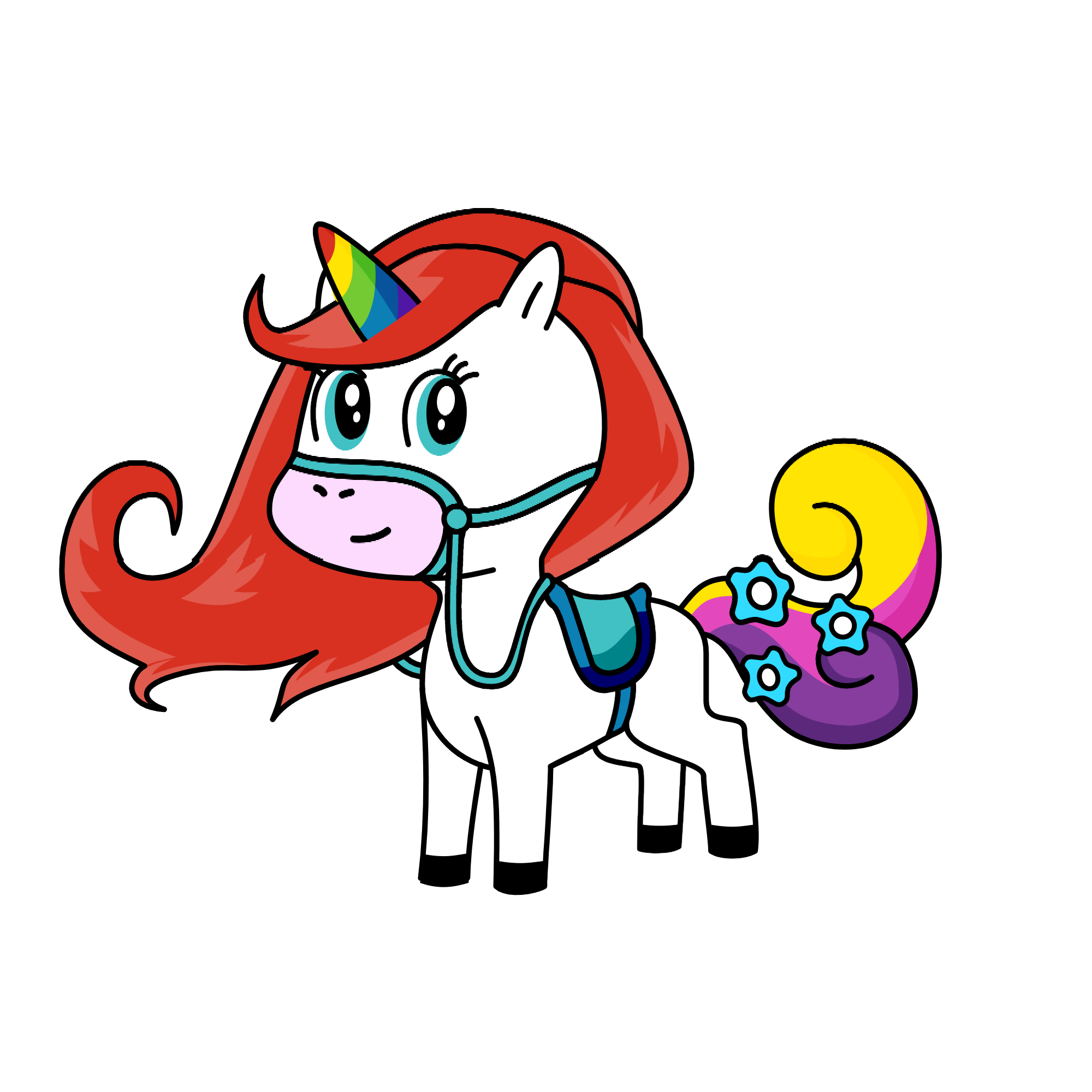 Raspberry, the unicorn