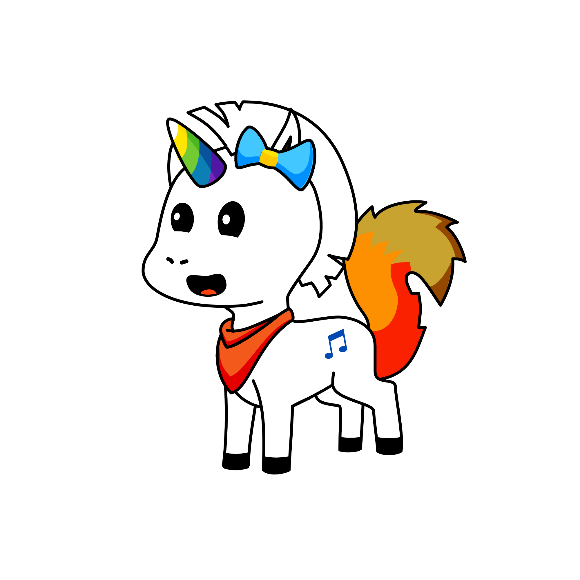 Fareefta, the unicorn