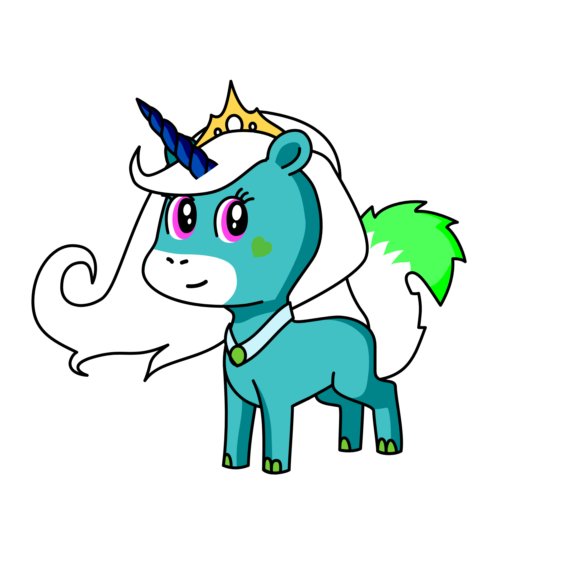 uu r , the unicorn