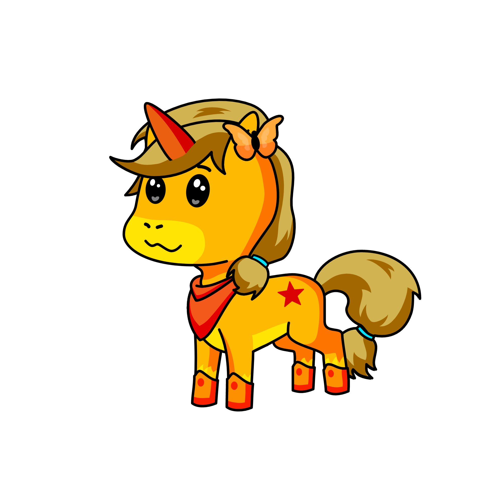 Apple Jack, the unicorn