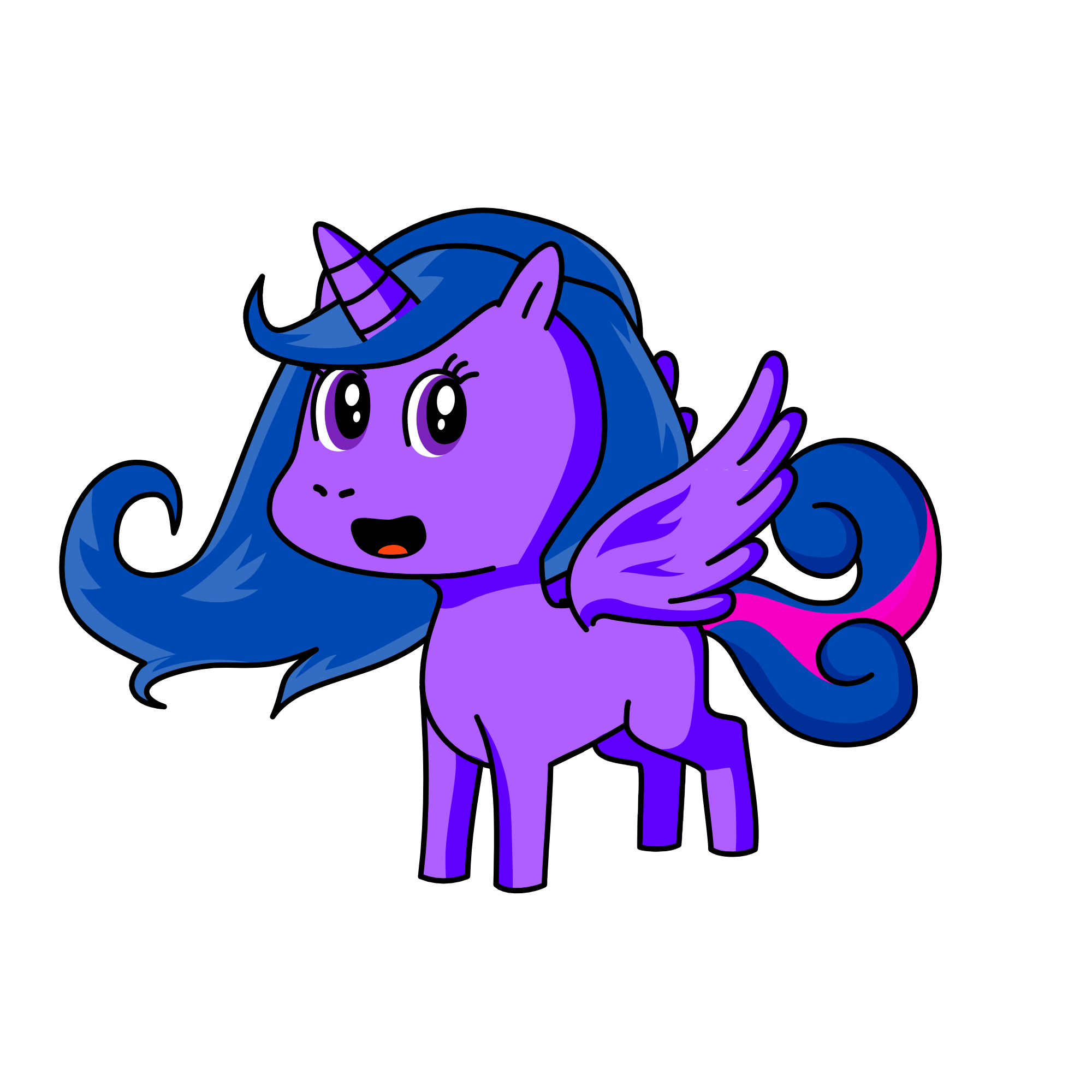 Twilight Sparkles, the unicorn