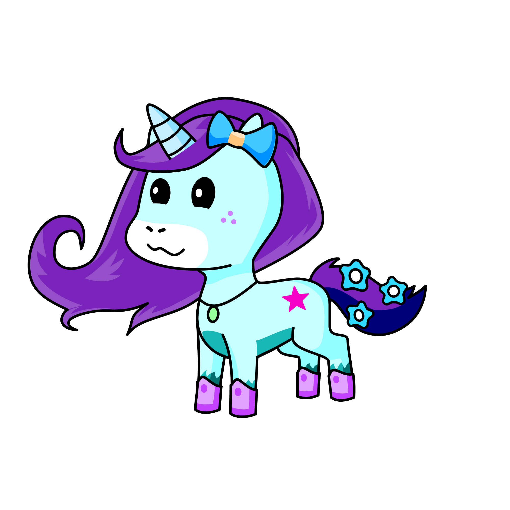 Amehtyst , the unicorn
