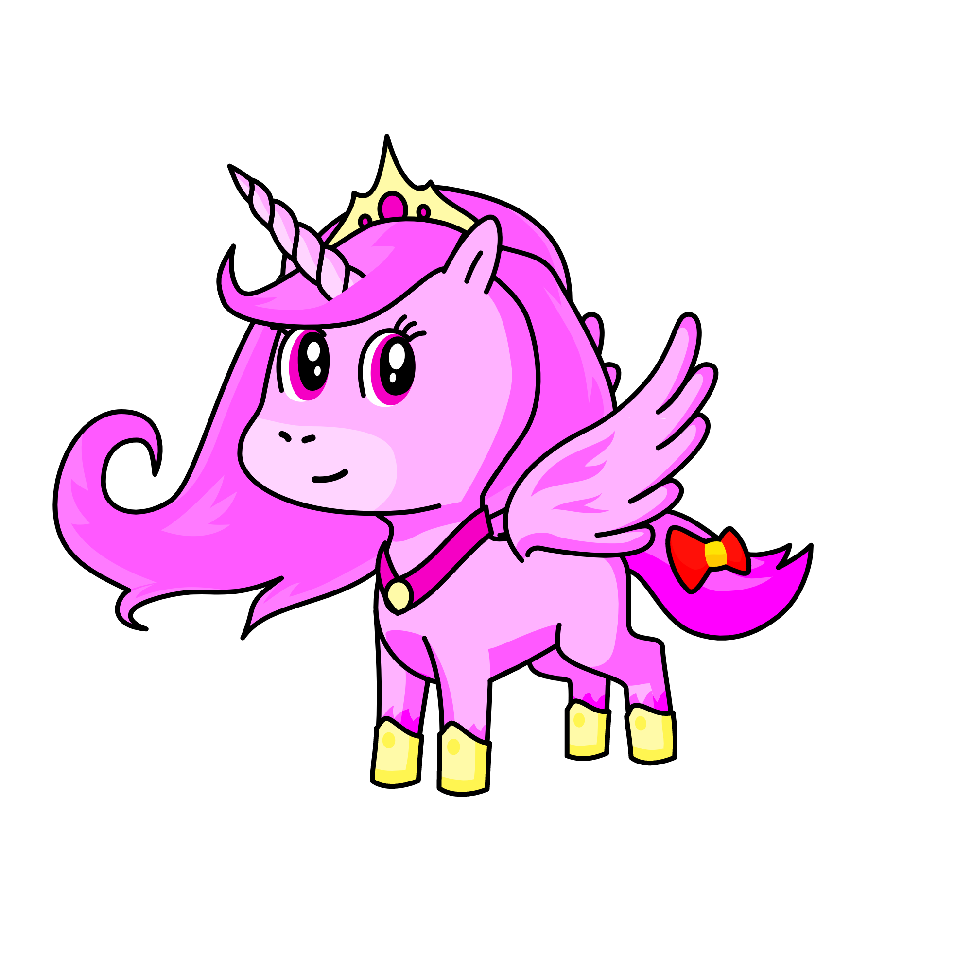 Queen Misty, the unicorn
