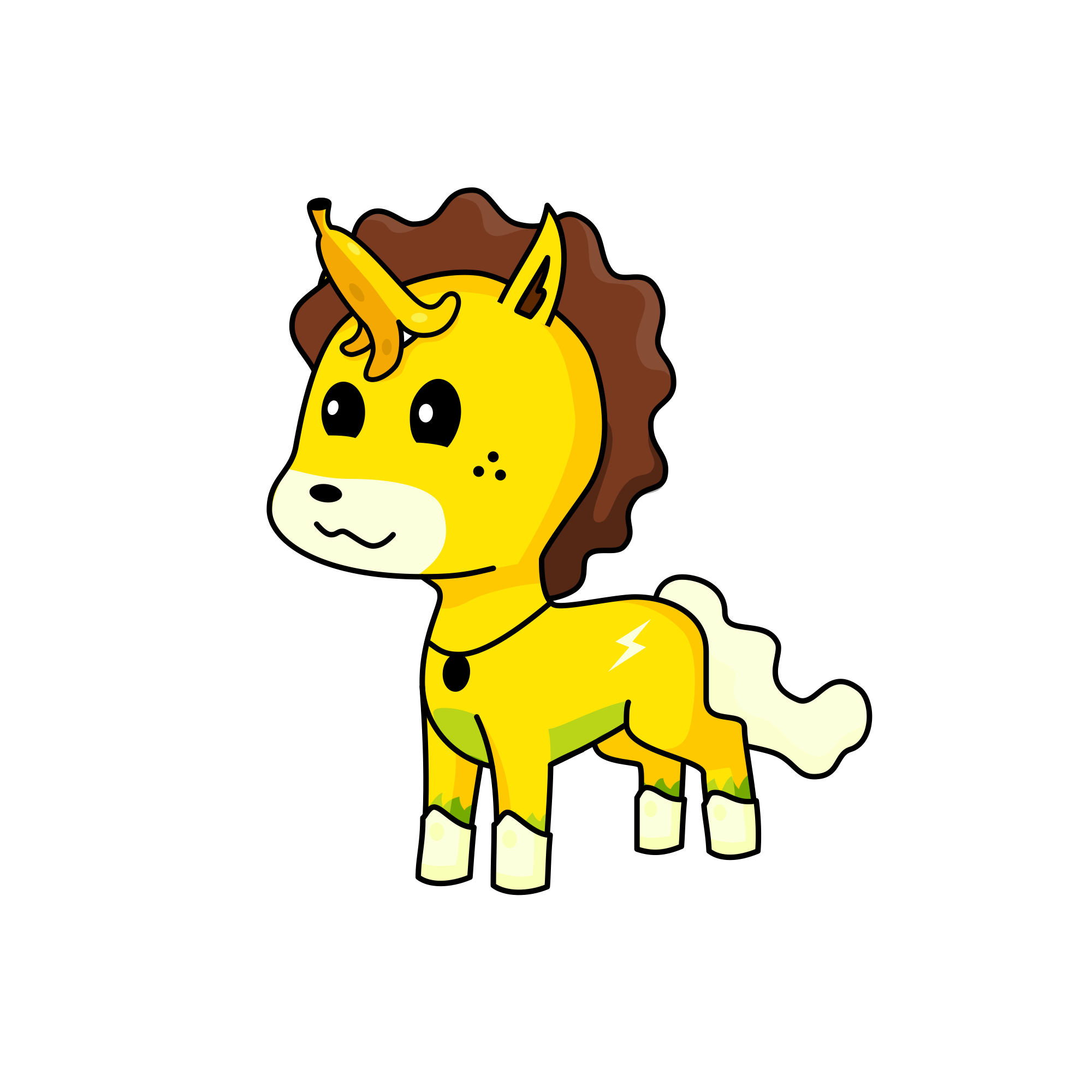 Banana queen, the unicorn