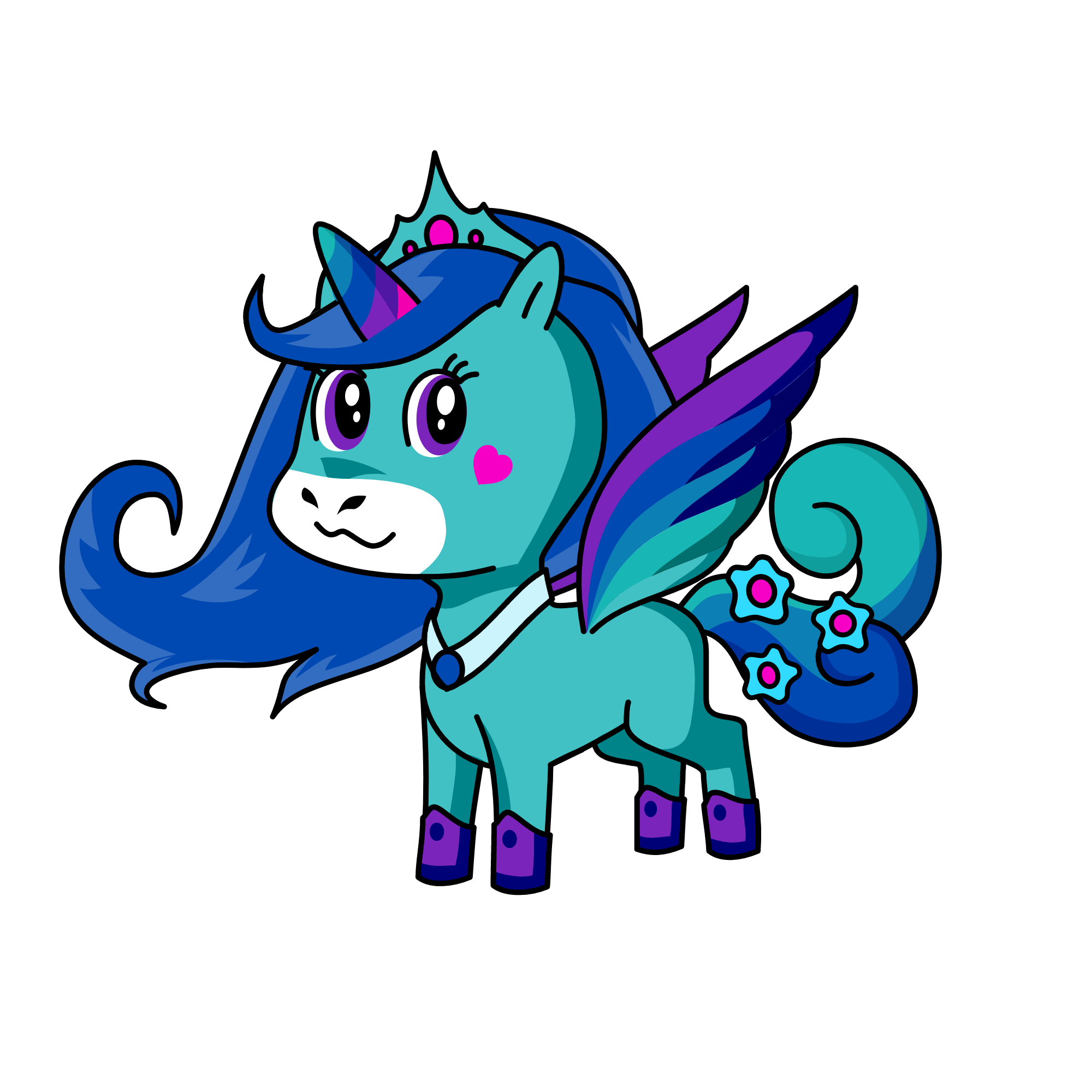 Silvermist, the unicorn