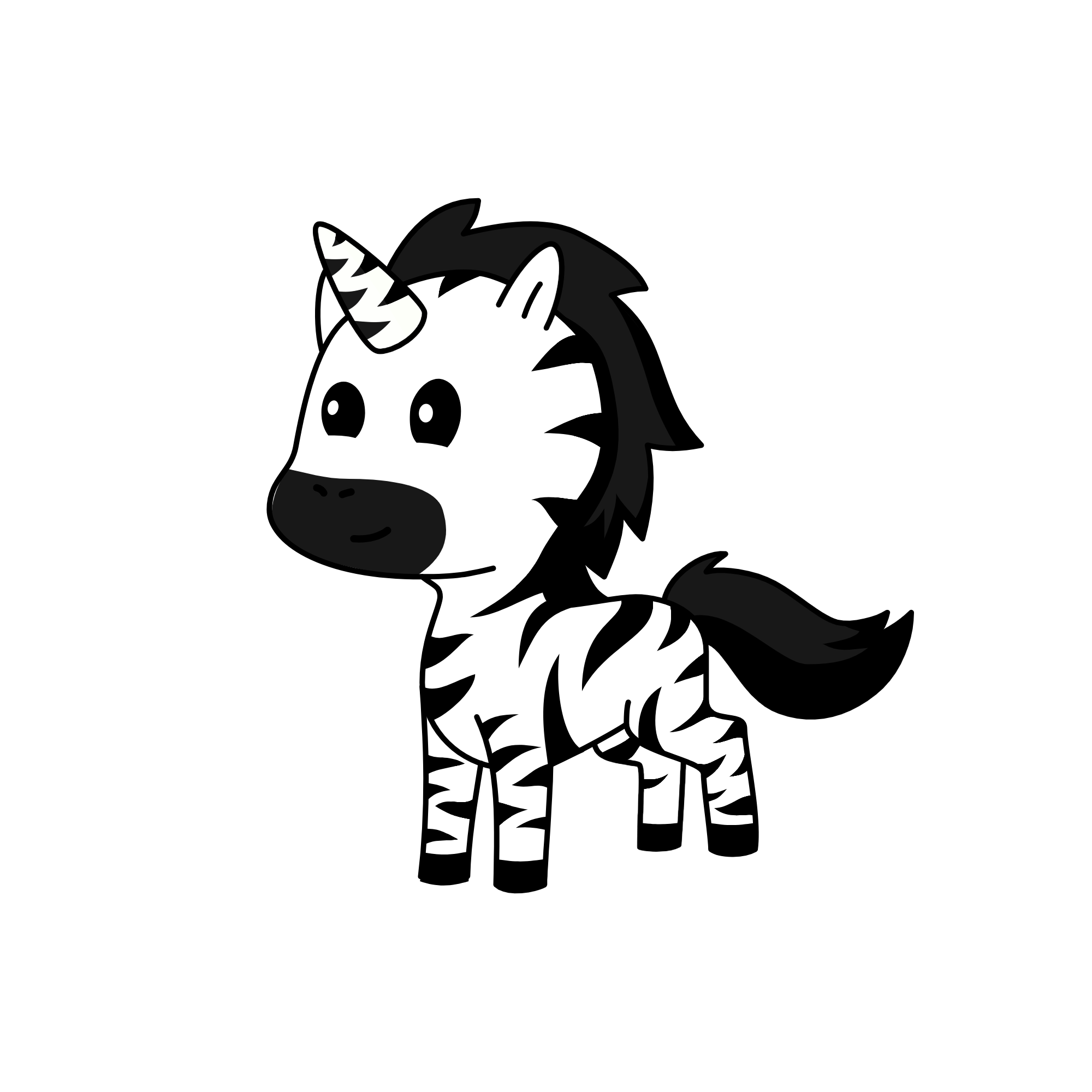 stripy, the unicorn