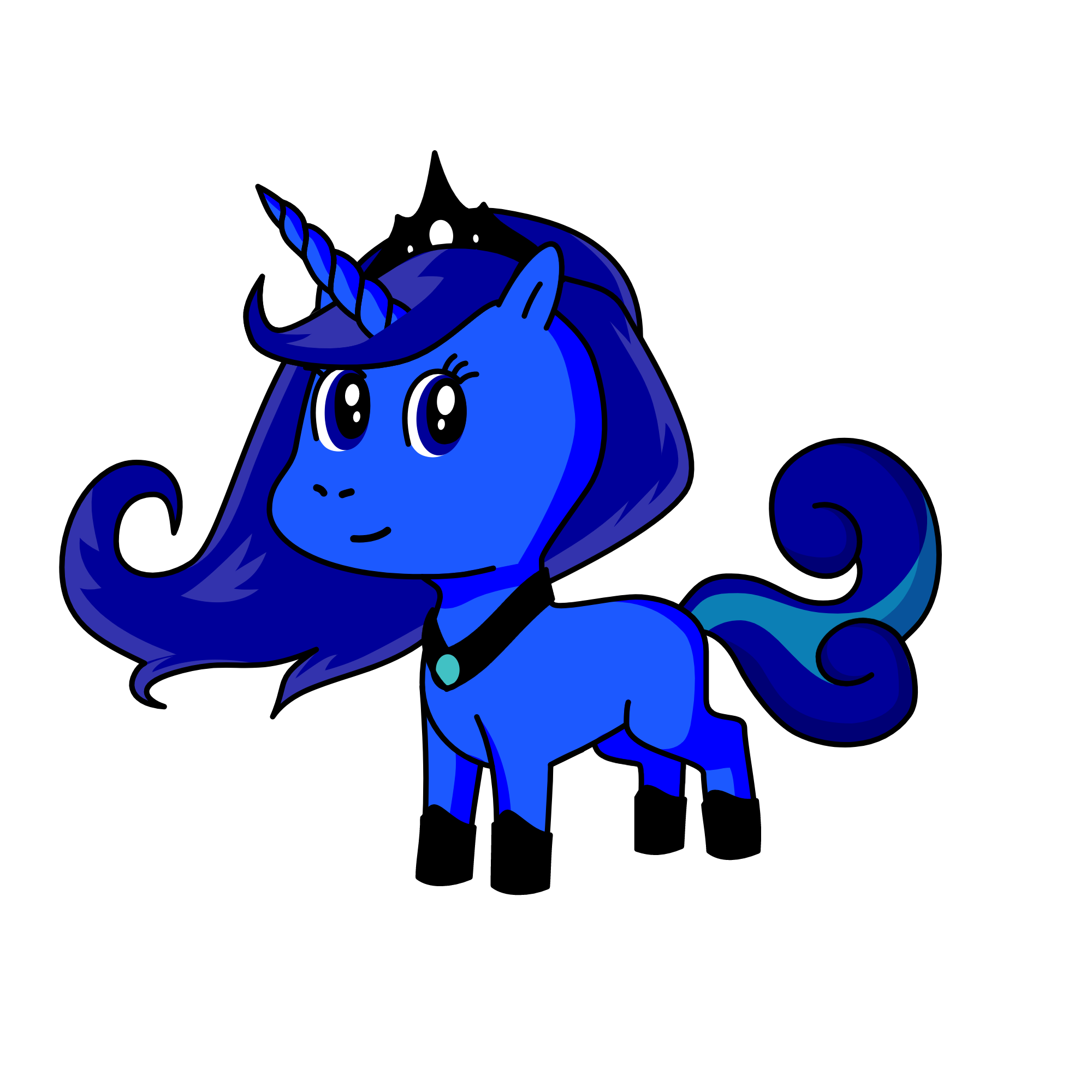 luna, the unicorn