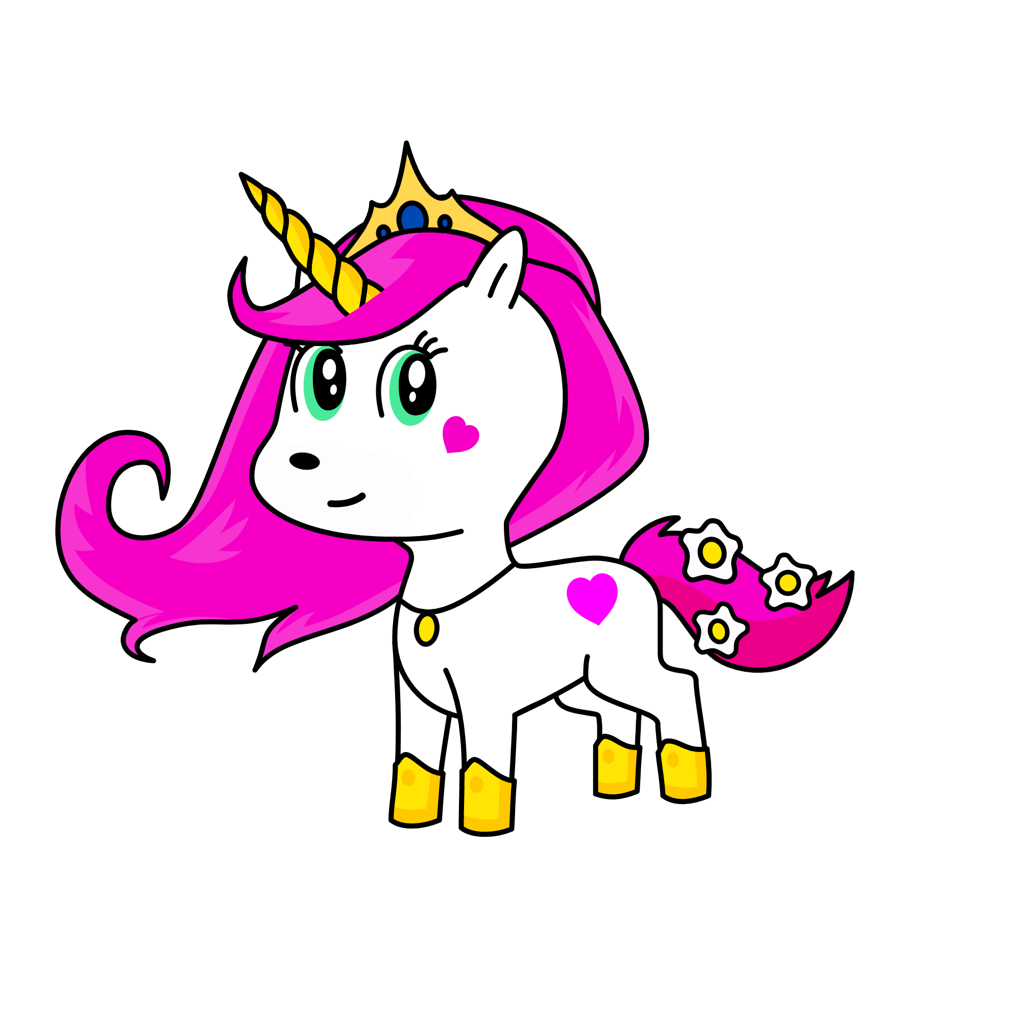 pinkie, the unicorn