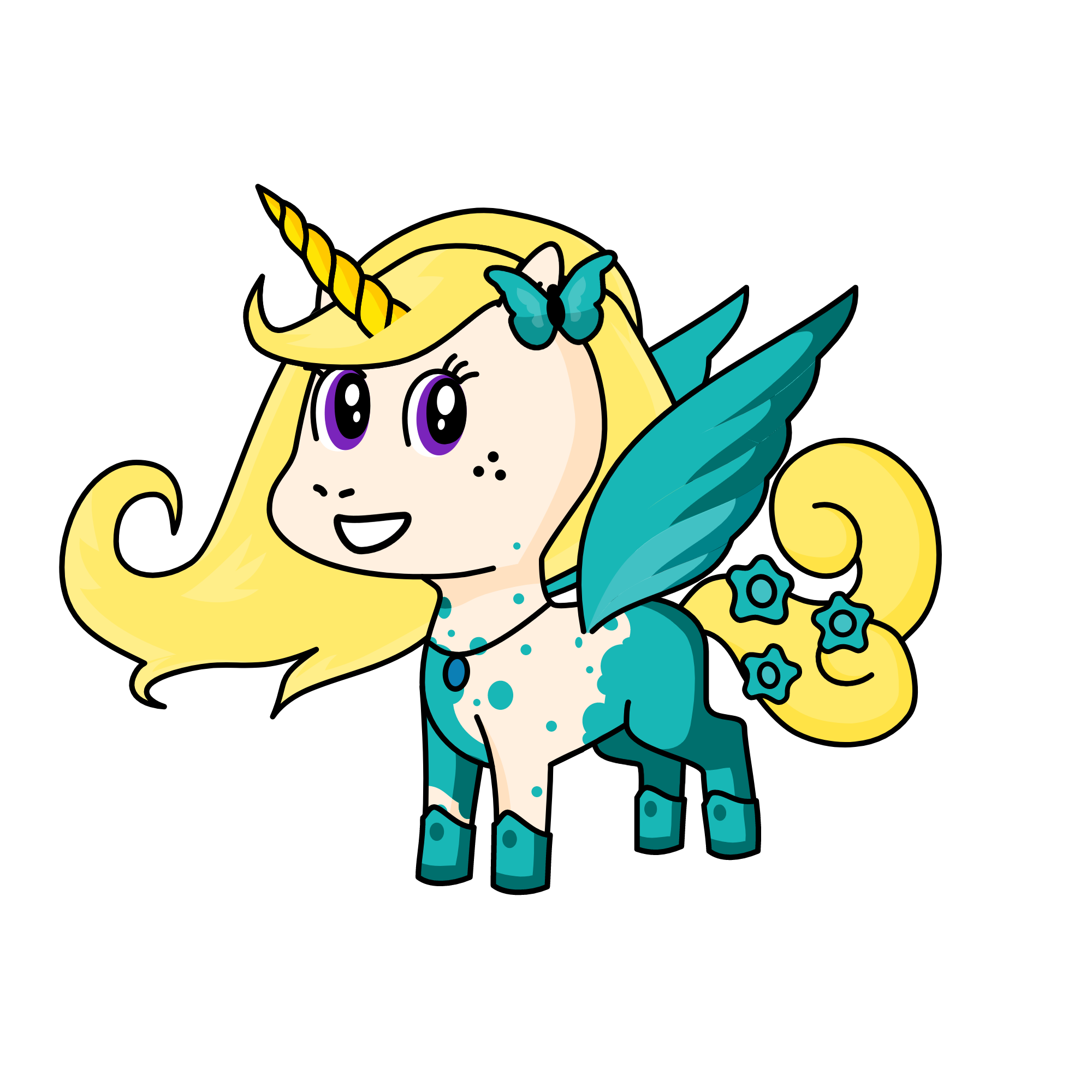 fashion model, the unicorn