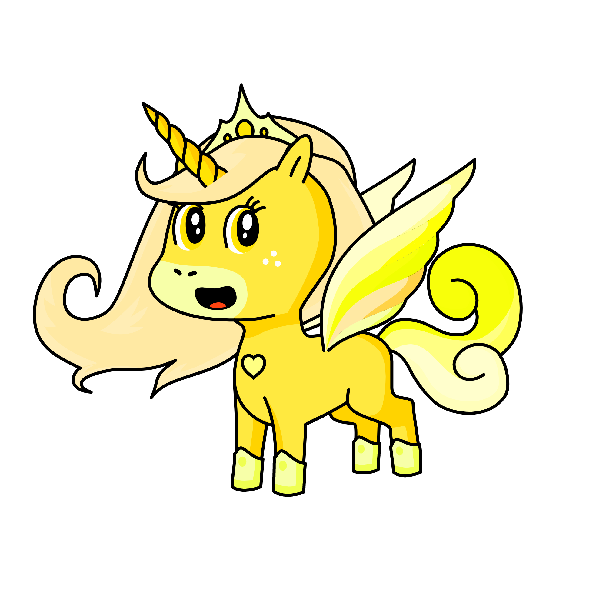 Princess Sunny, the unicorn