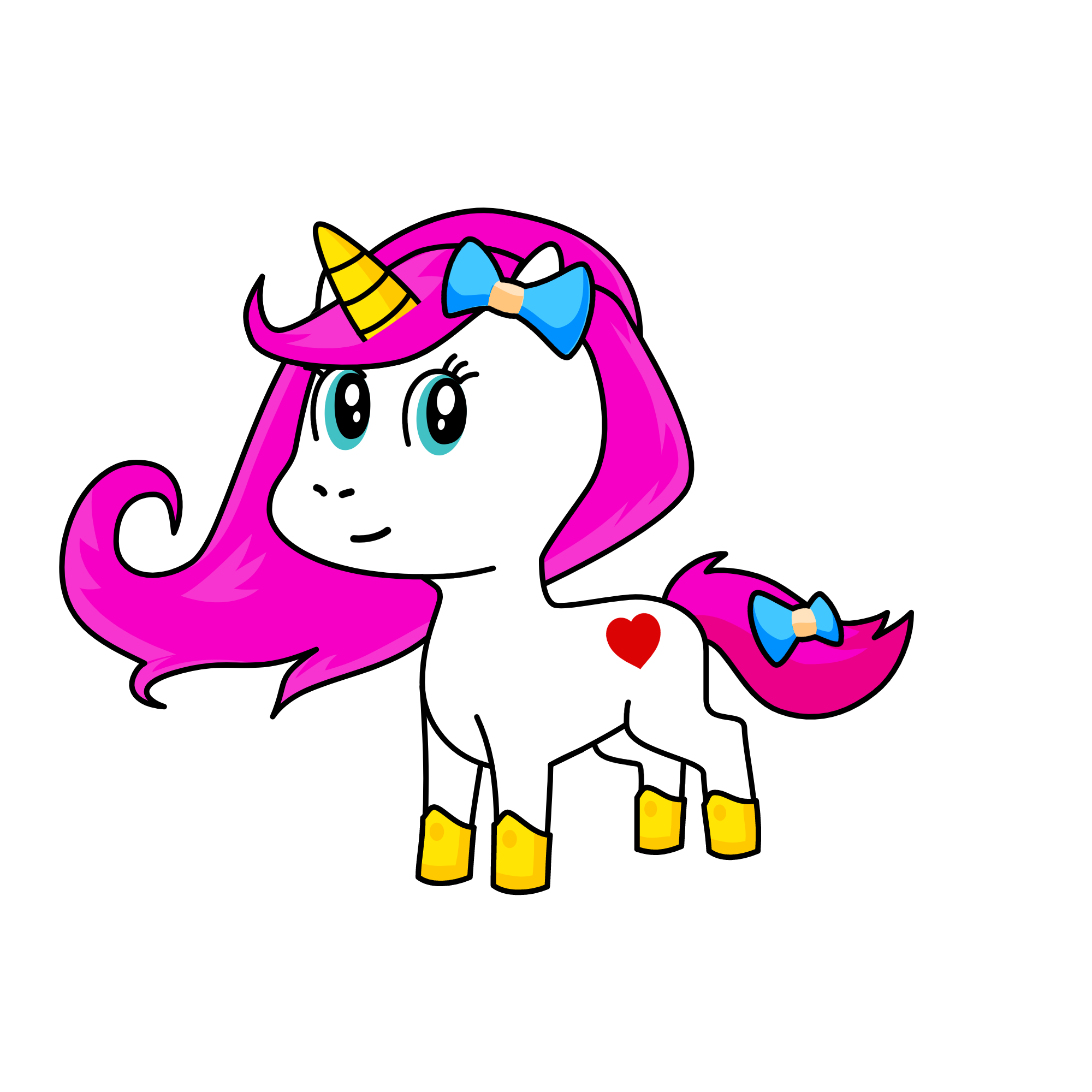 Lilly, the unicorn