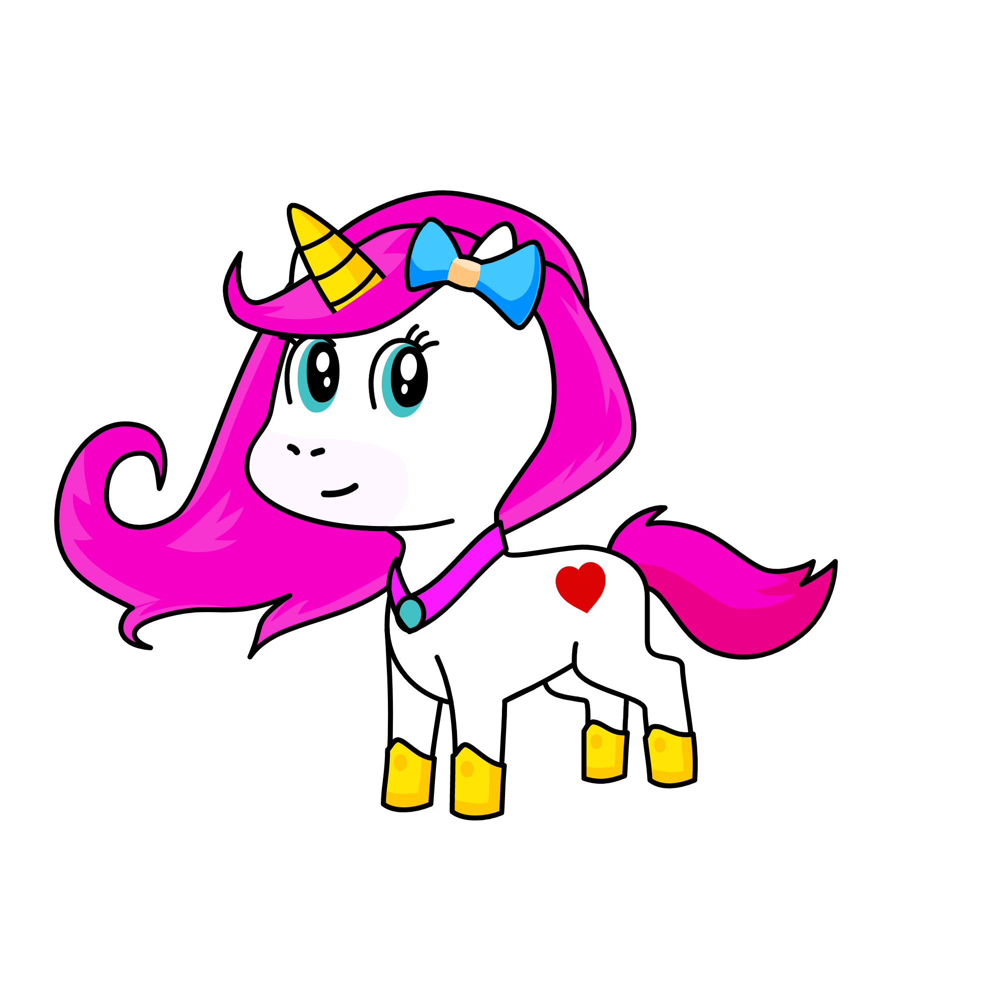 Lilly, the unicorn