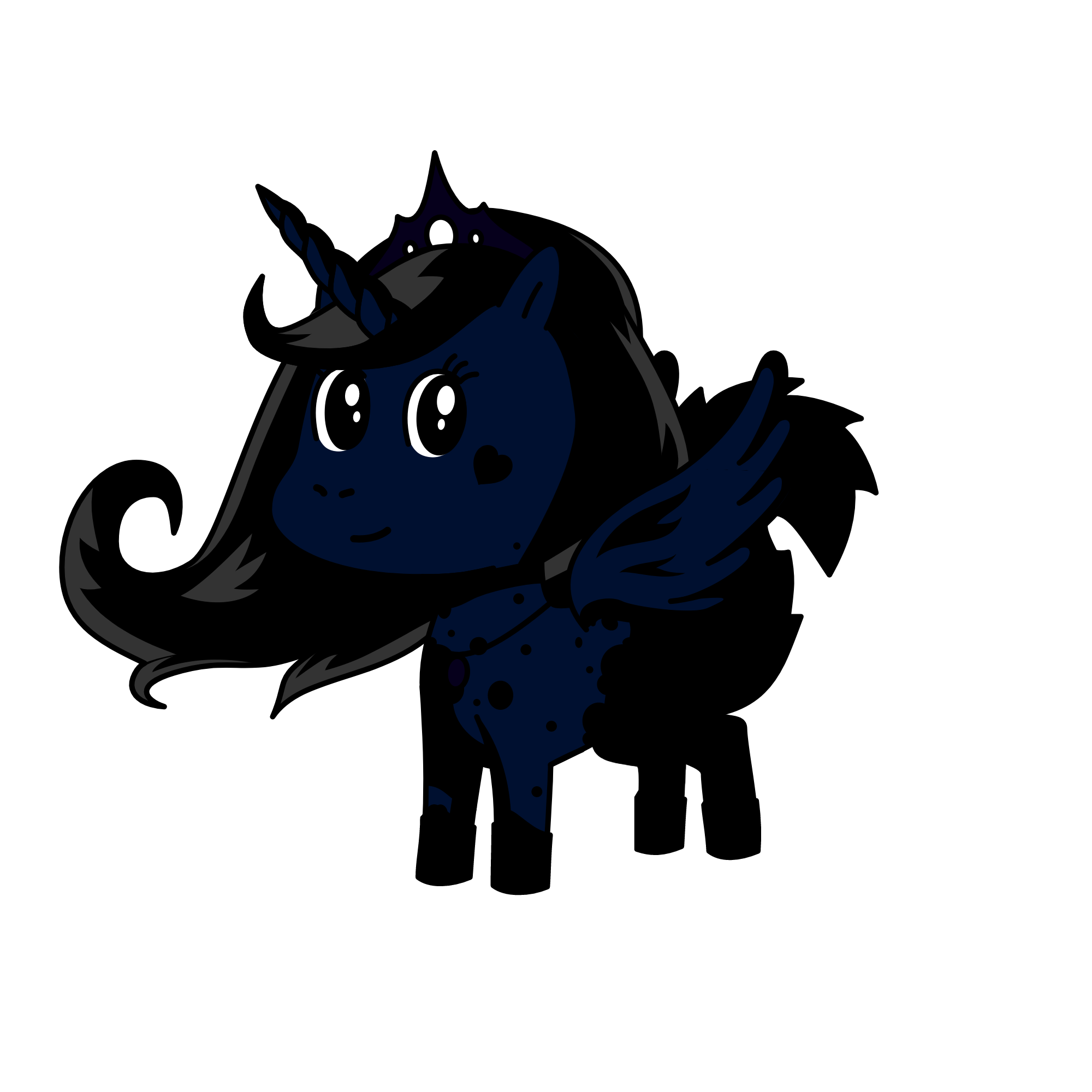 moony, the unicorn