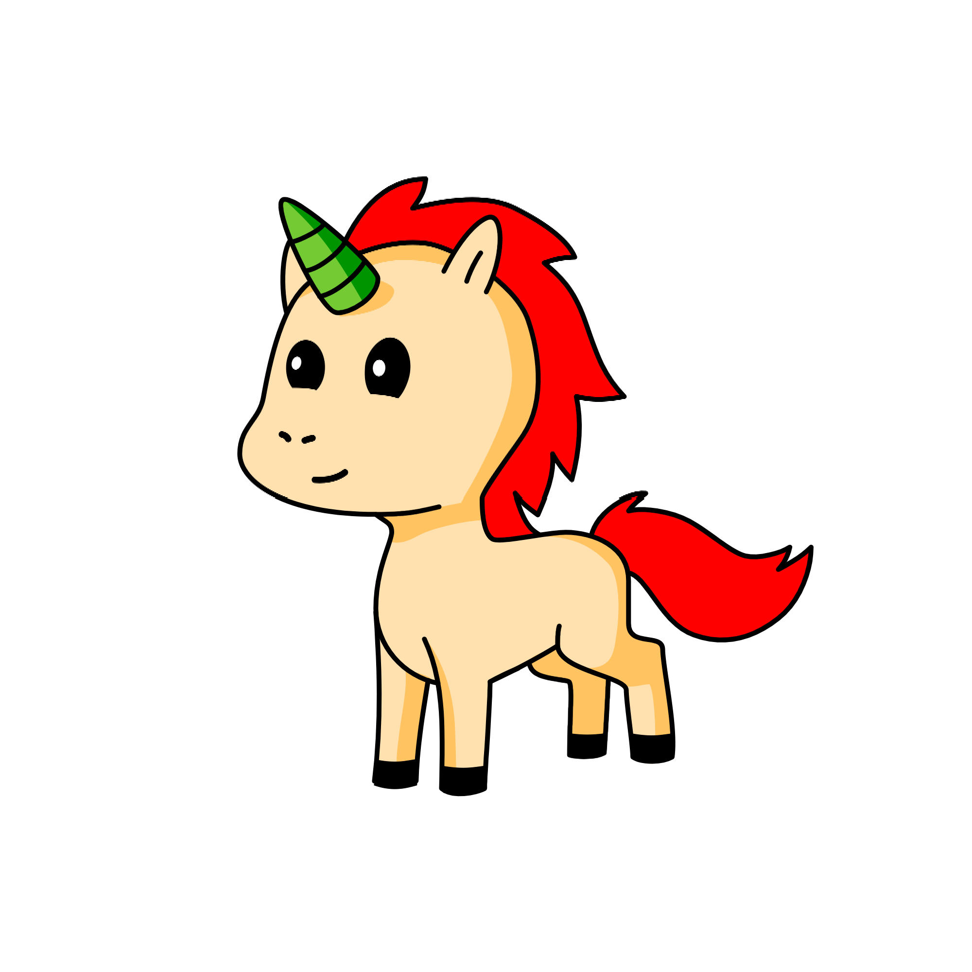 Una, the unicorn