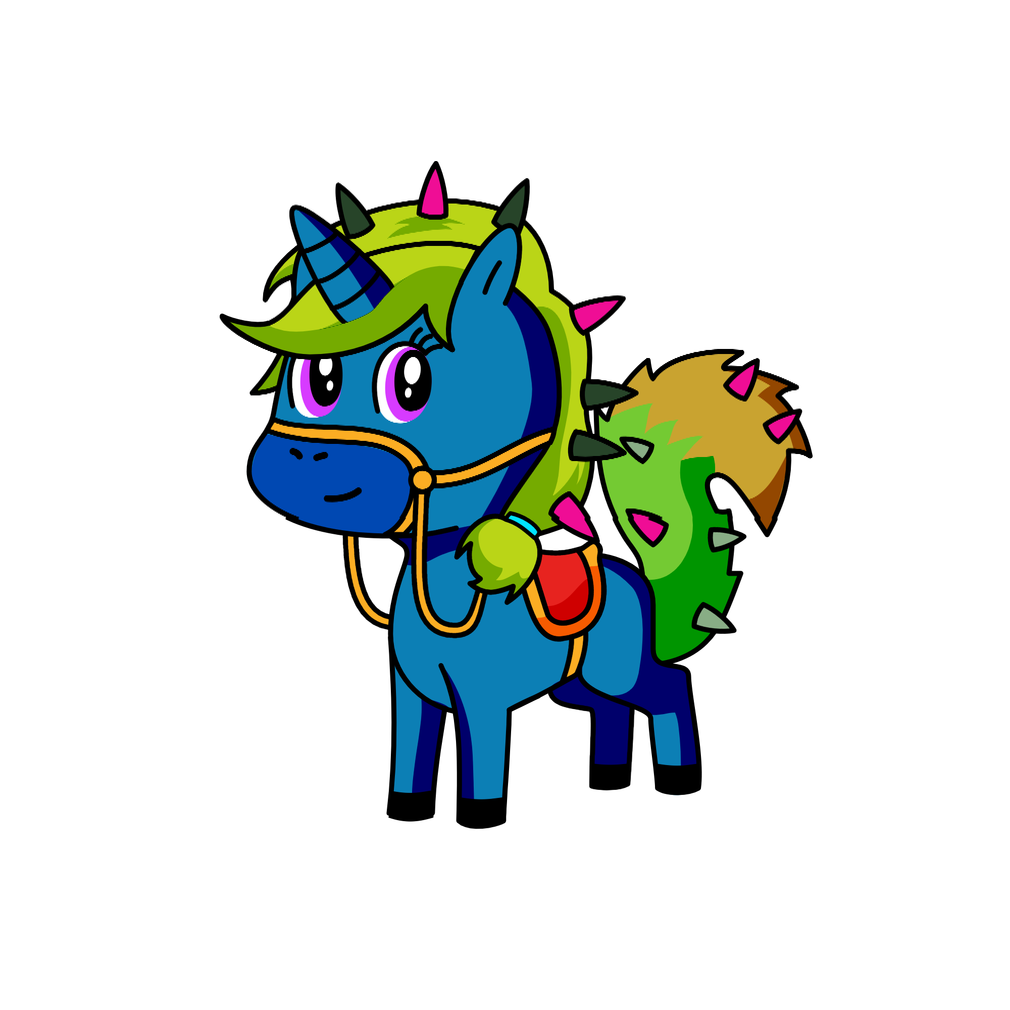 Her Name Is YAM!, the unicorn