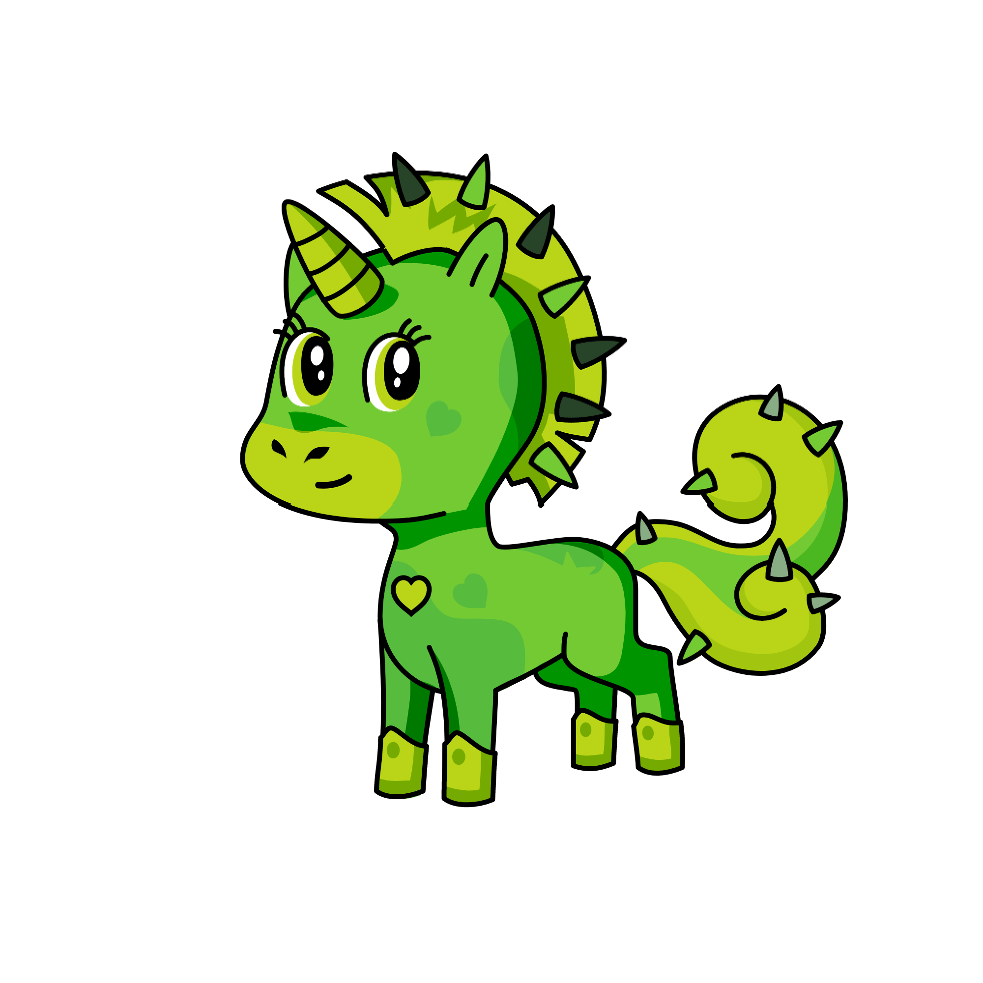 Zucchini, the unicorn