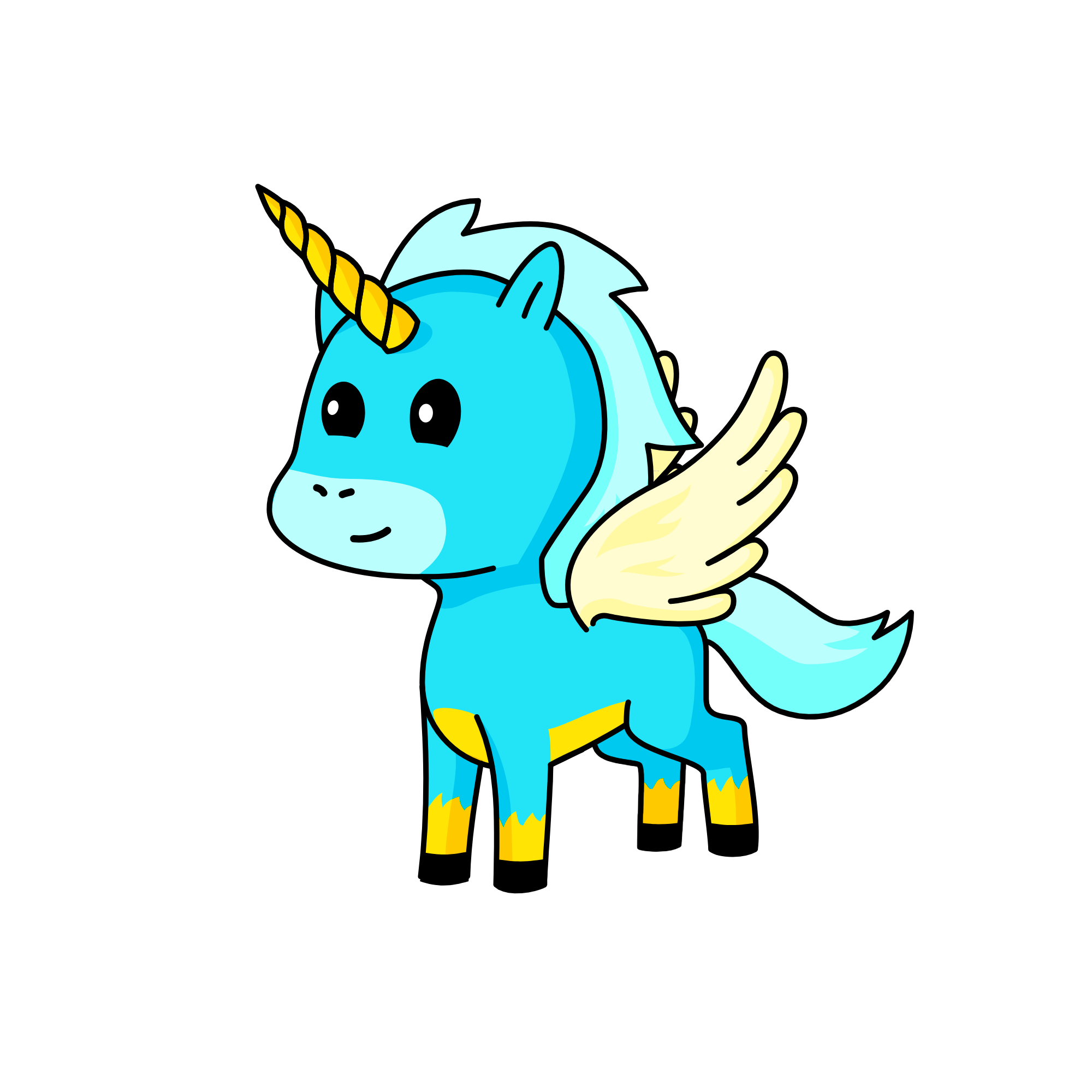 Pony from the Aether Dimension, the unicorn