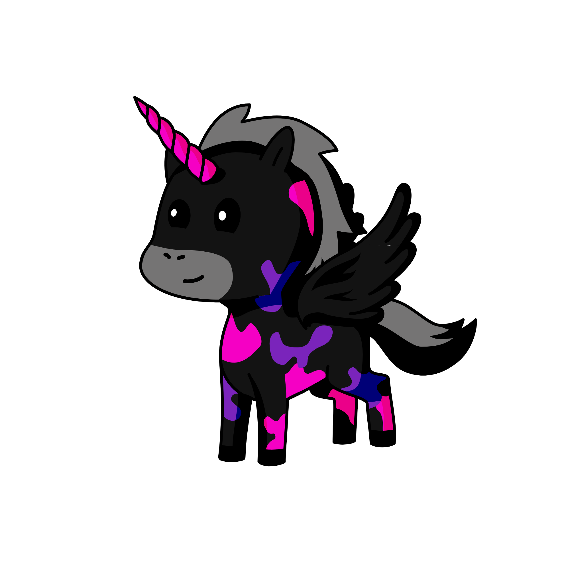 Pony from the End Dimension, the unicorn