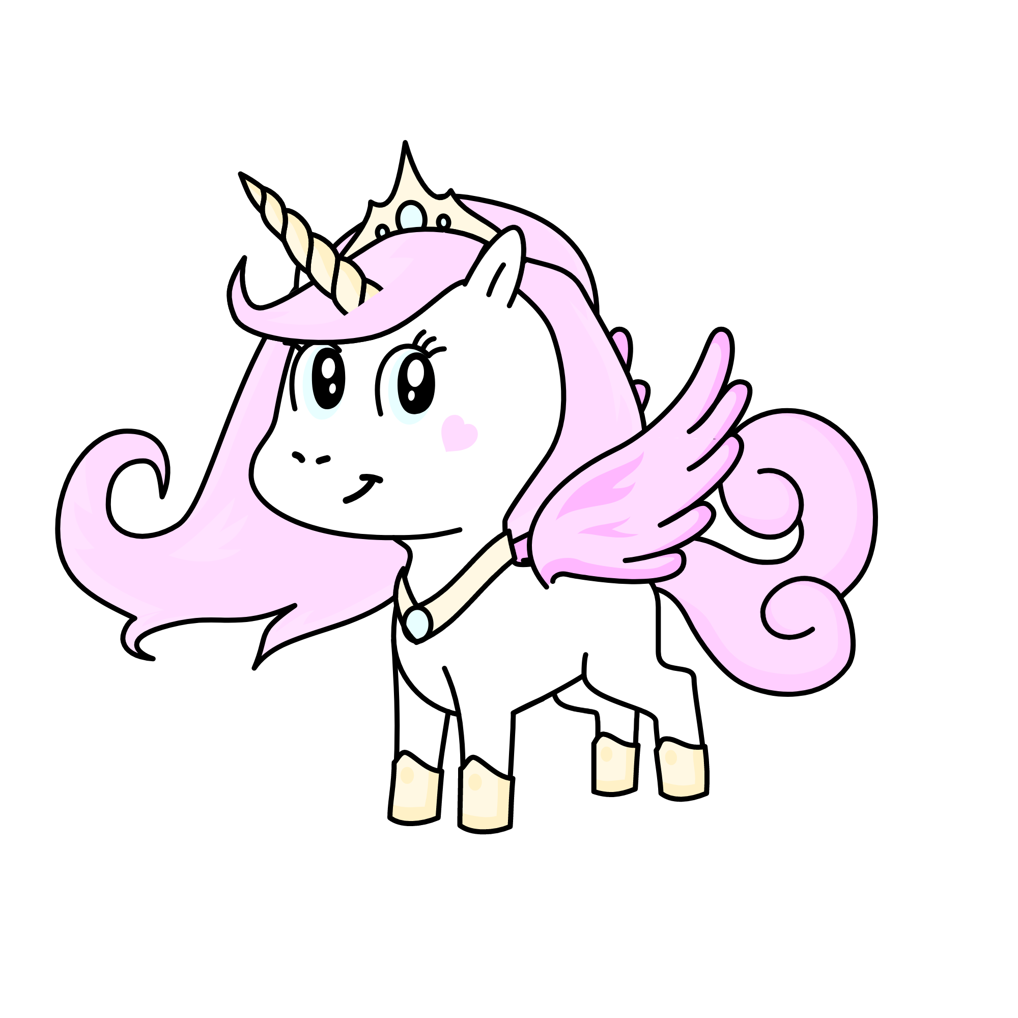 Allison the Alicorn, the unicorn