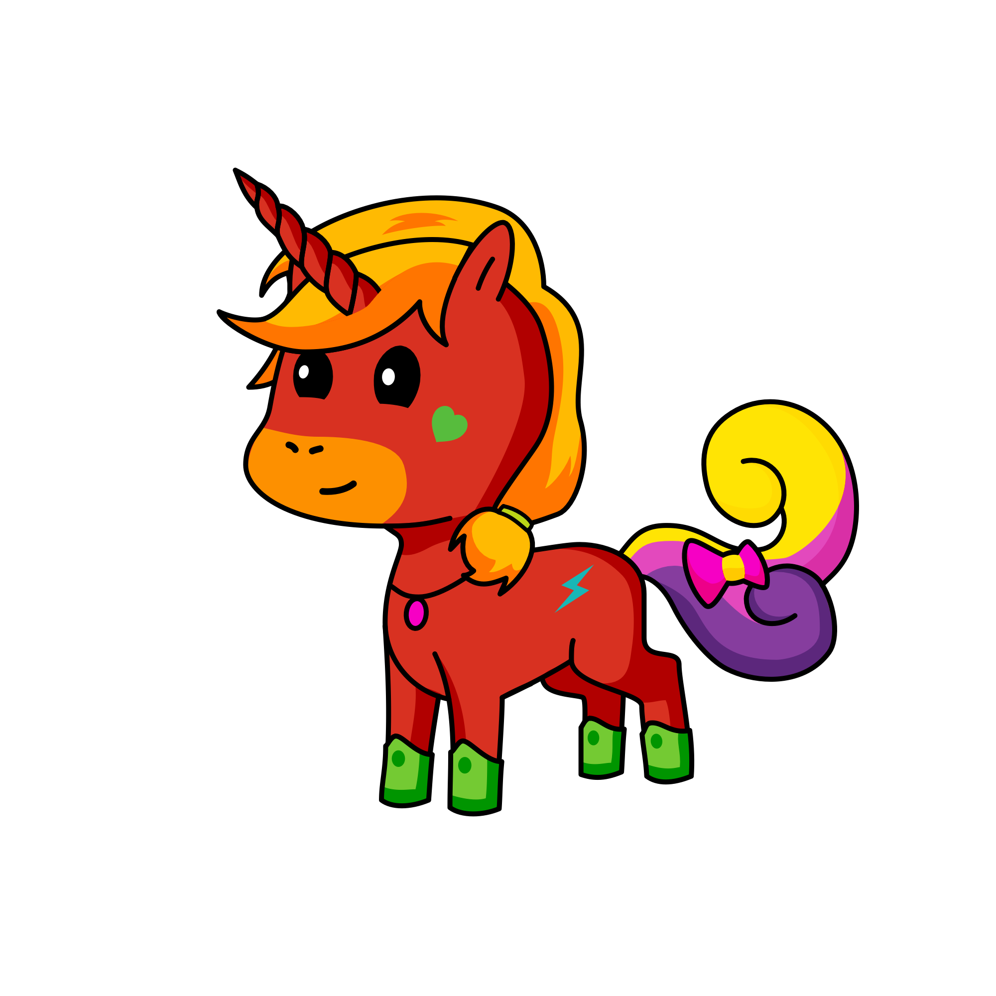 Pindiletta, the unicorn