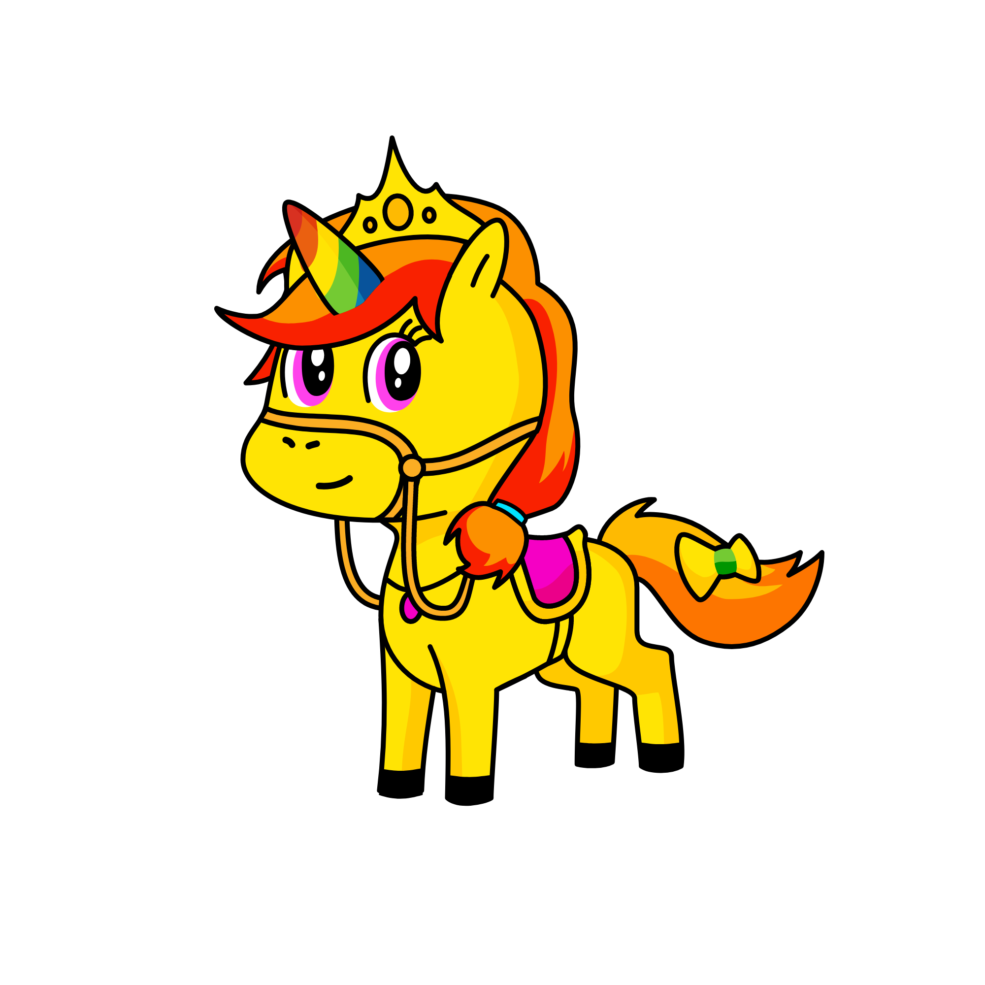 Cindylella, the unicorn