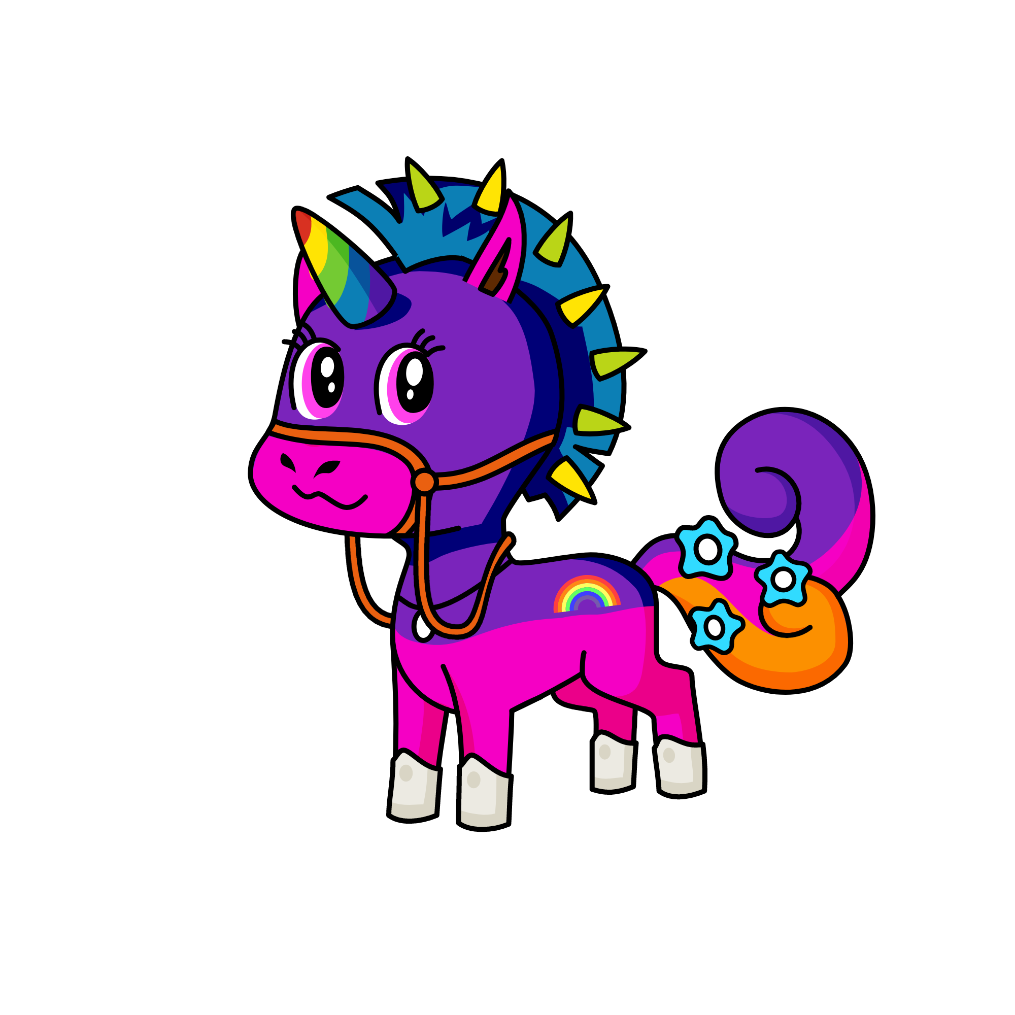 Addison, the unicorn