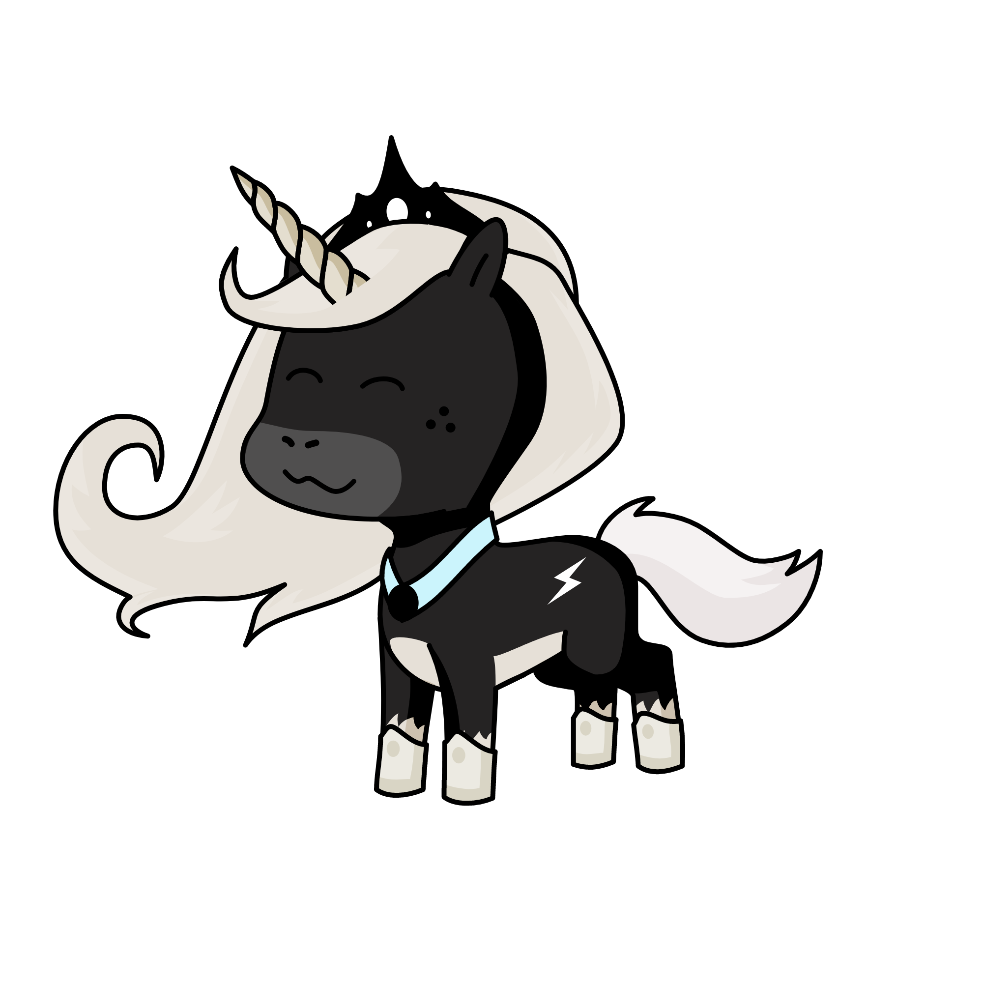 emo, the unicorn