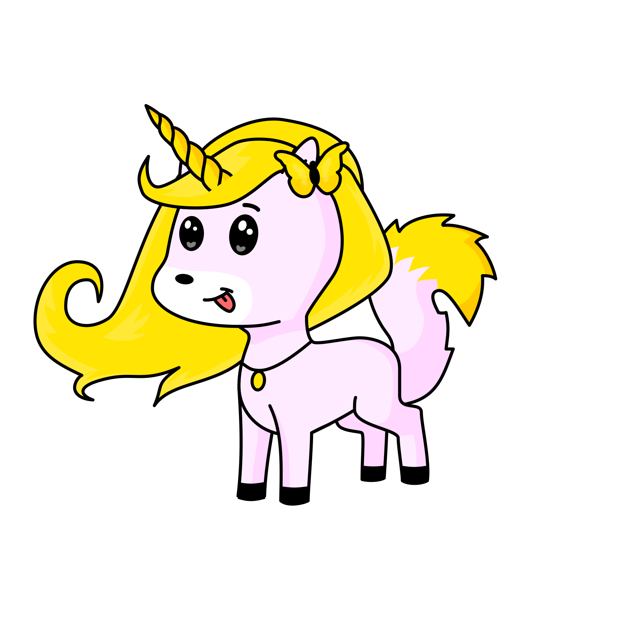 Snow , the unicorn