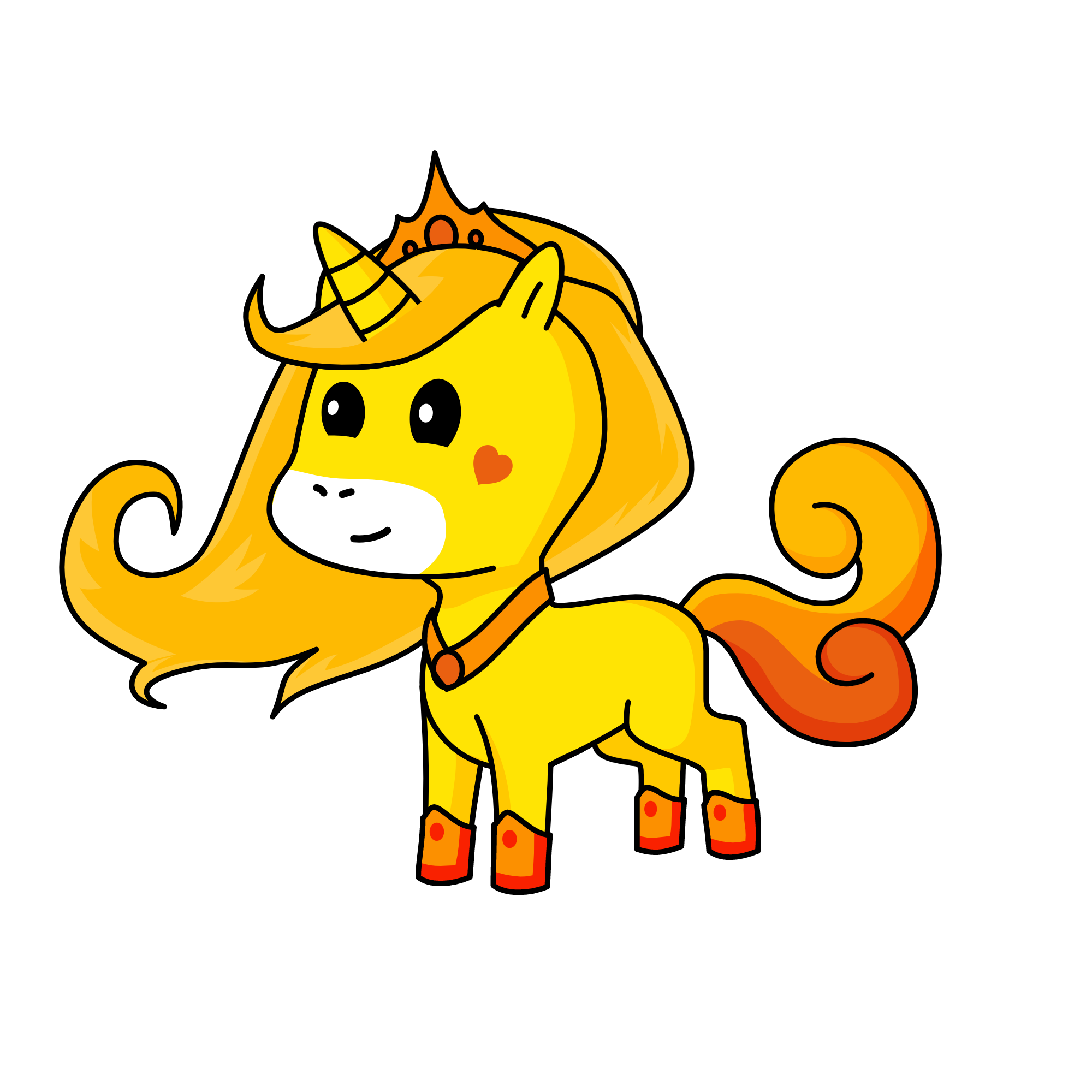princess sunset, the unicorn