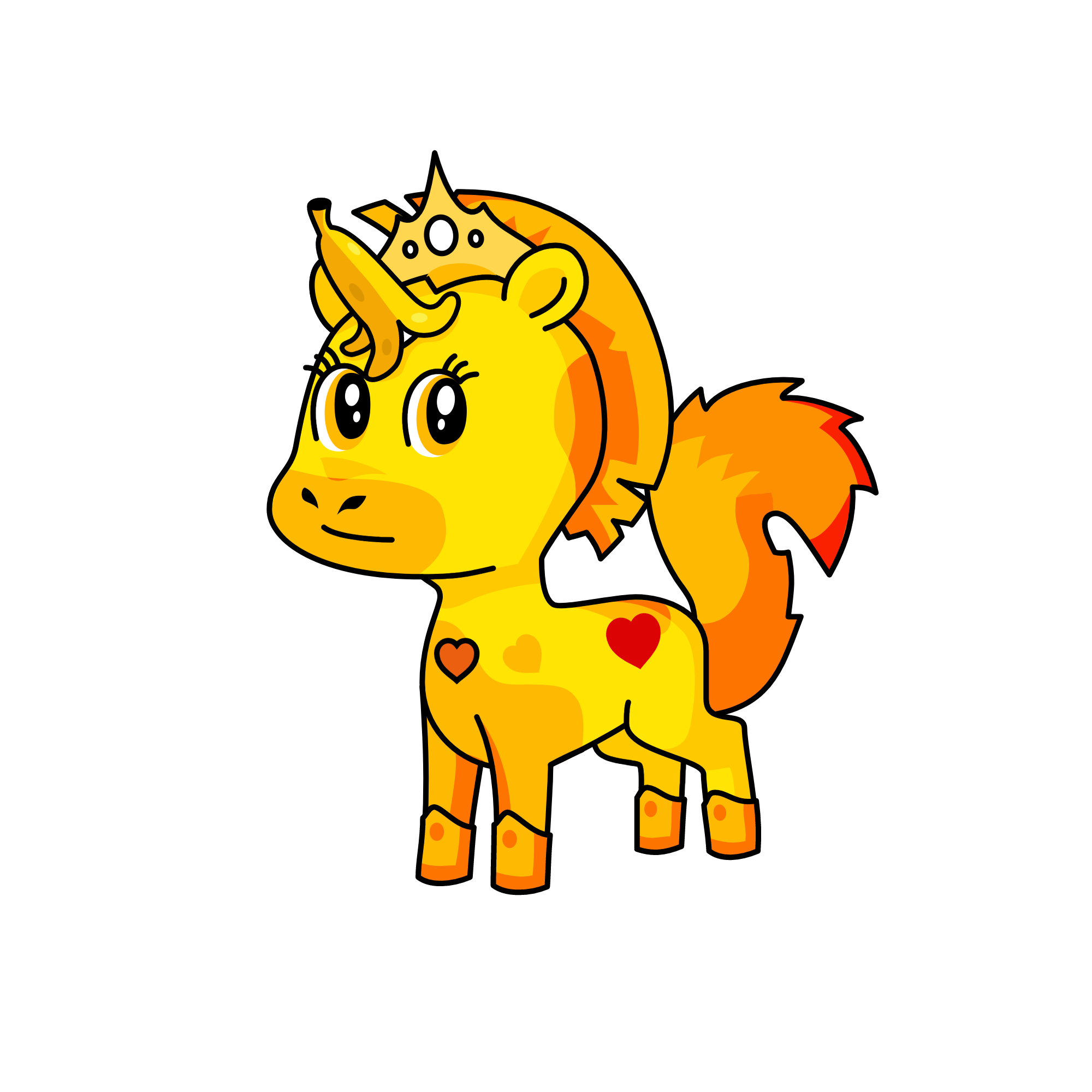 banana korn, the unicorn